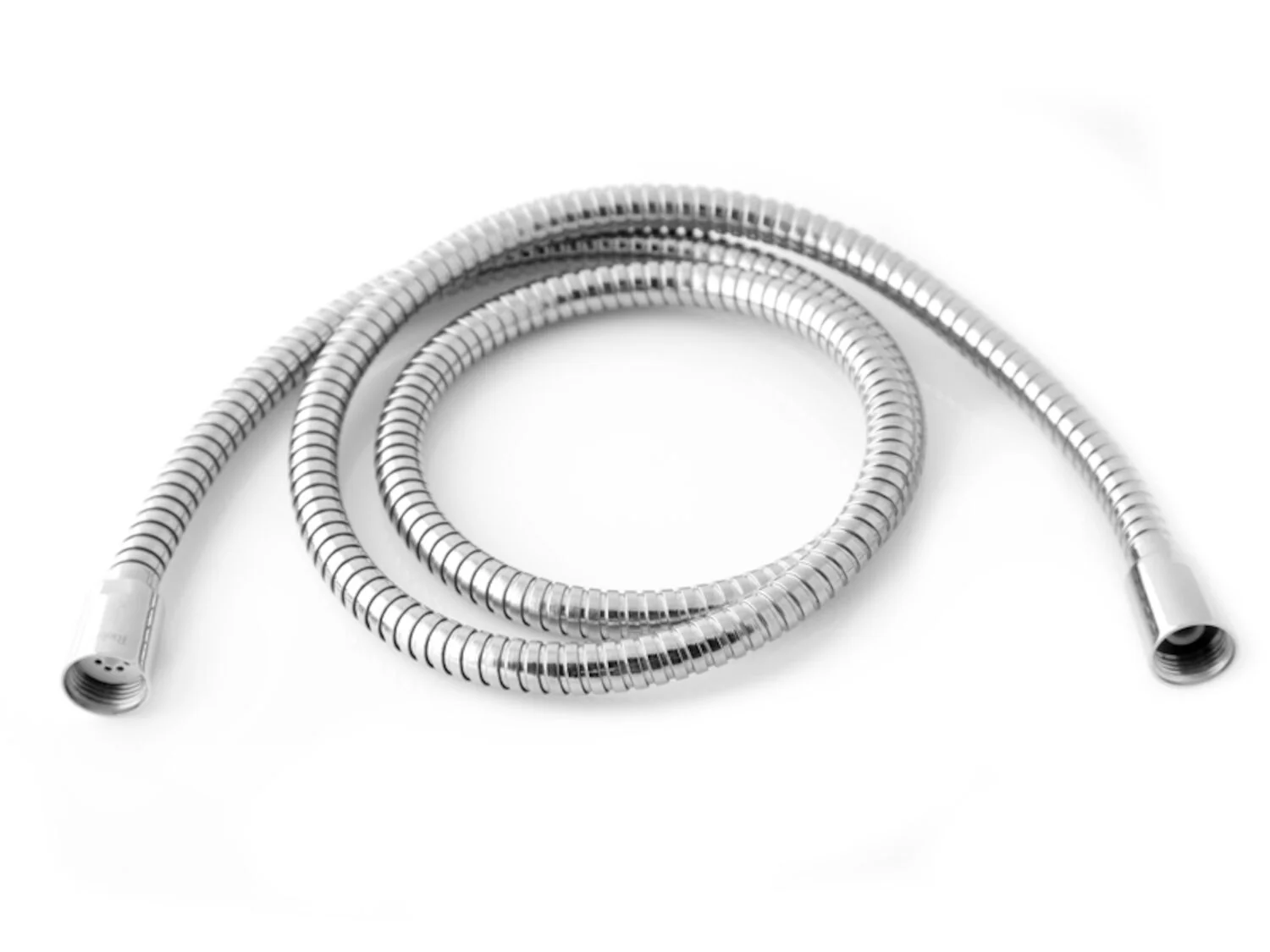59-INCH DOUBLE INTERLOCK FLEXIBLE HOSE, SWIVEL AND 2 CHECK VALVES