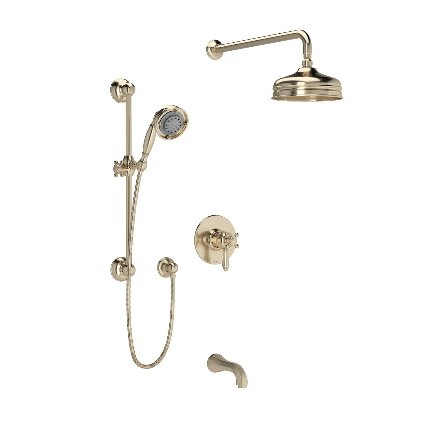 ACQUI 1/2" THERMOSTATIC & PRESSURE BALANCE 3 FUNCTION SYSTEM WITH INTEGRATED VOLUME CONTROL (LEVER HANDLE) - Image 4