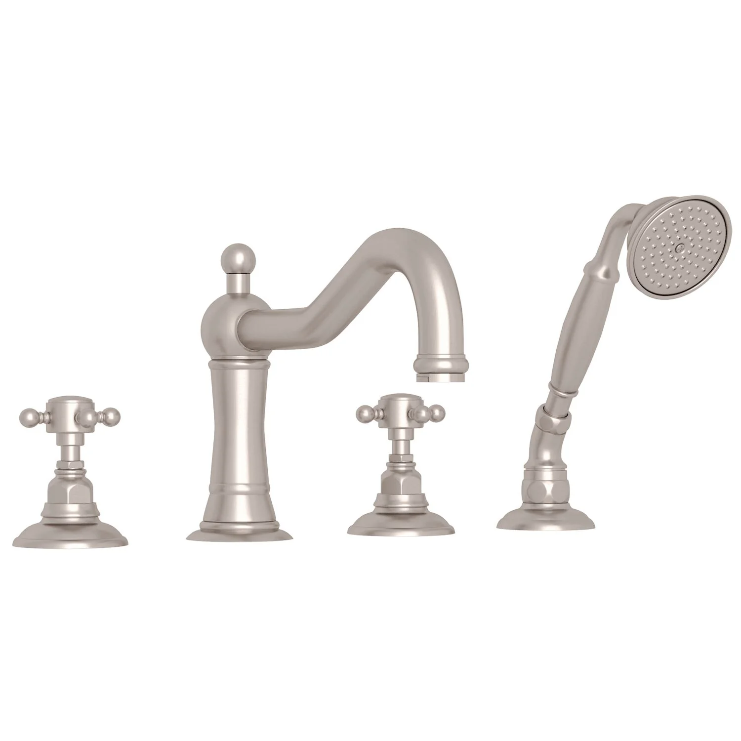ACQUI® 4-HOLE DECK MOUNT TUB FILLER (CROSS HANDLE) - Image 6