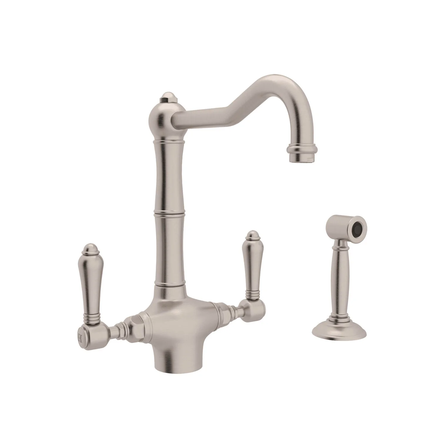 ACQUI® TWO HANDLE KITCHEN FAUCET WITH SIDE SPRAY (LEVER HANDLE) - Image 2