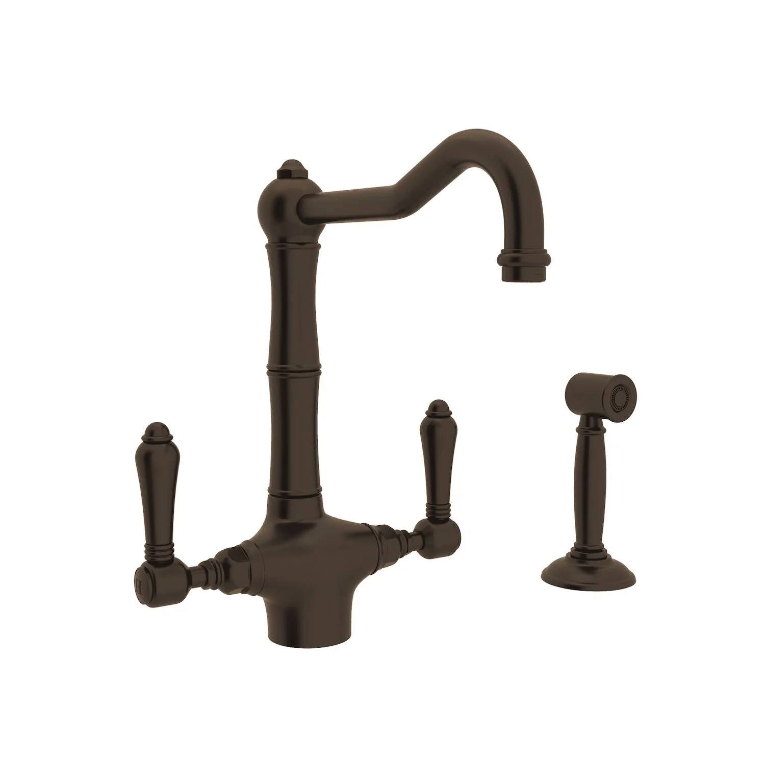 ACQUI® TWO HANDLE KITCHEN FAUCET WITH SIDE SPRAY (LEVER HANDLE) - Image 3