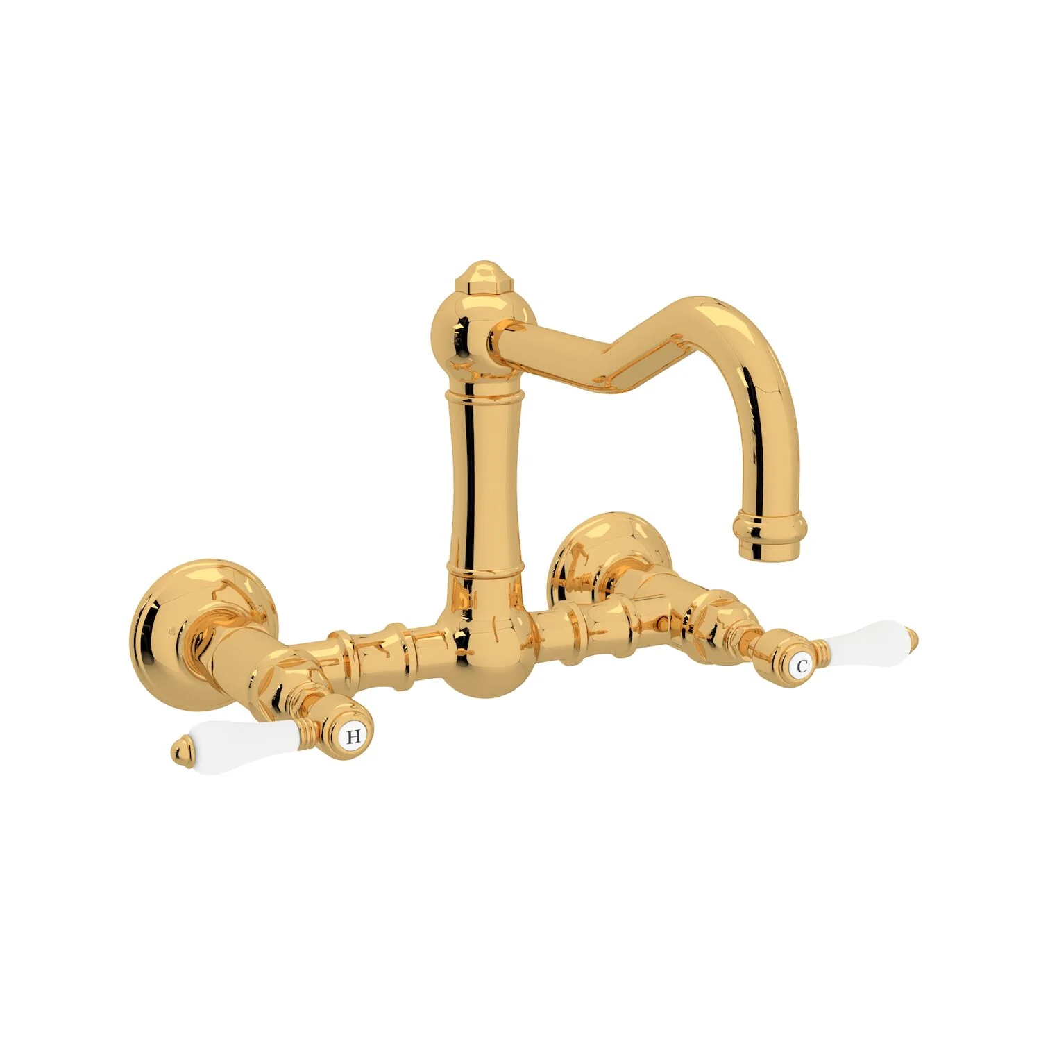 ACQUI® WALL MOUNT BRIDGE KITCHEN FAUCET WITH COLUMN SPOUT - Image 2