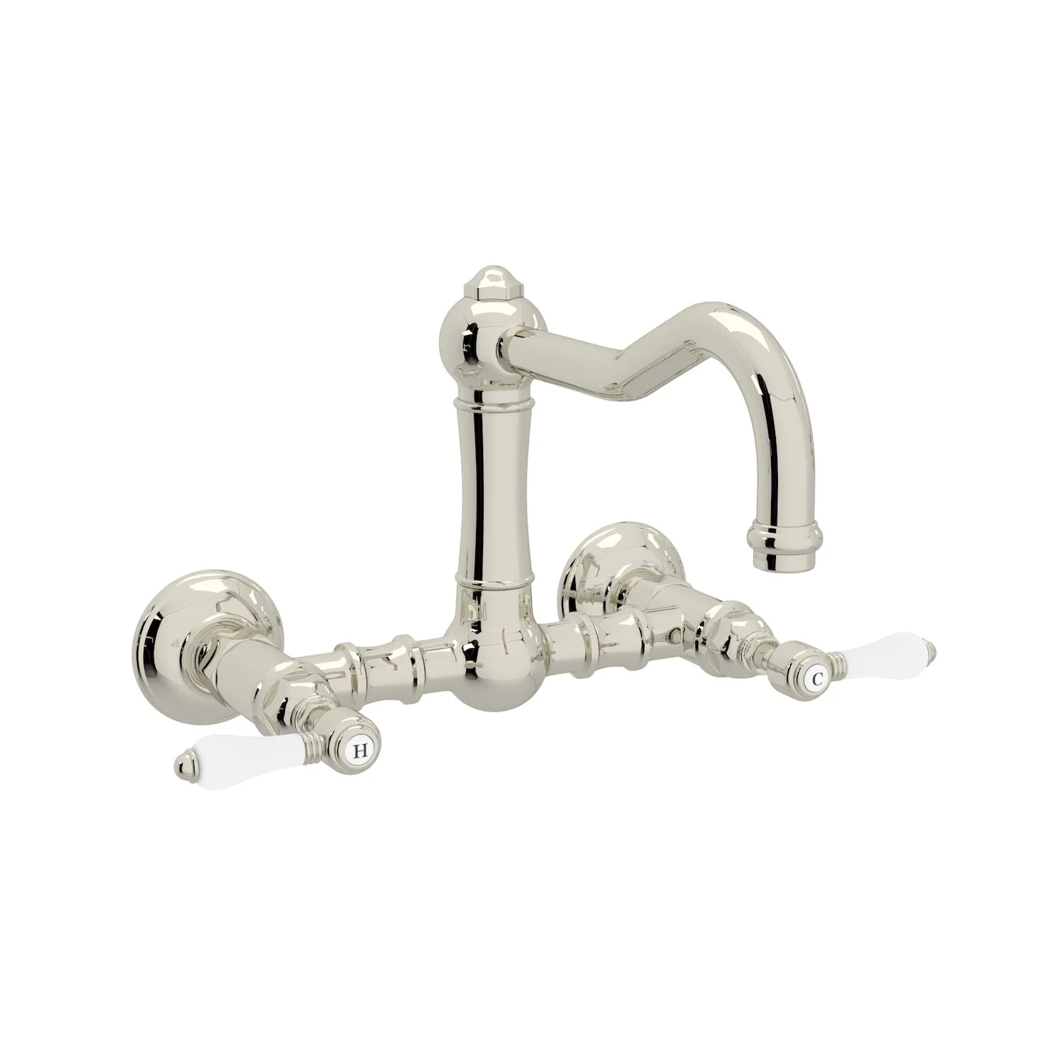 ACQUI® WALL MOUNT BRIDGE KITCHEN FAUCET WITH COLUMN SPOUT - Image 3