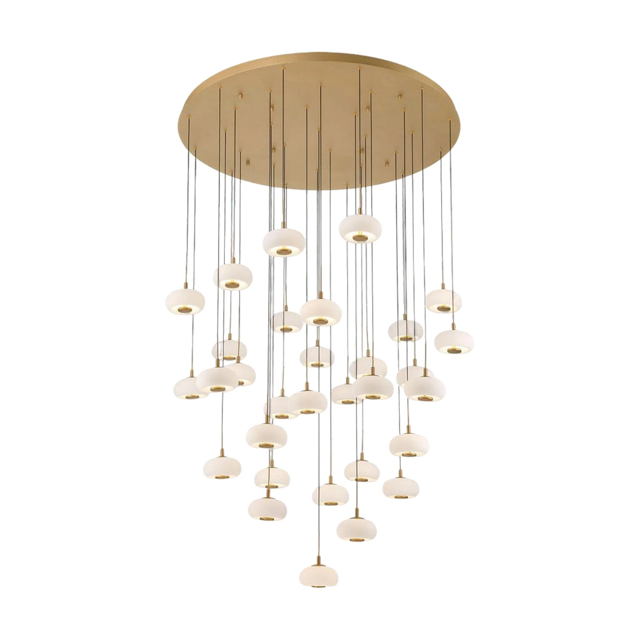 ADELFIA ROUND LED CHANDELIER (MULTIPLE SIZES) - Image 8