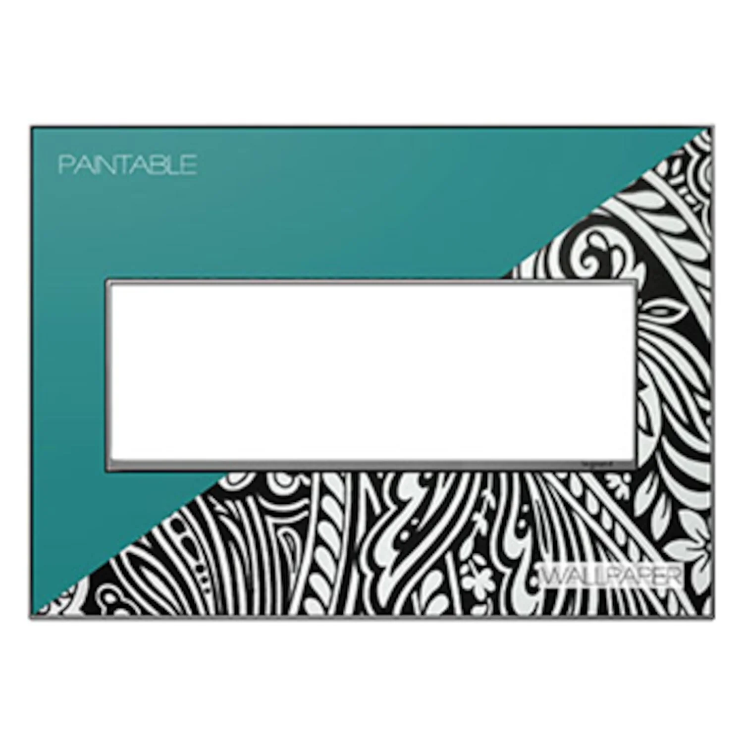 ADORNE 3-GANG REAL MATERIAL WALL PLATE - Image 2