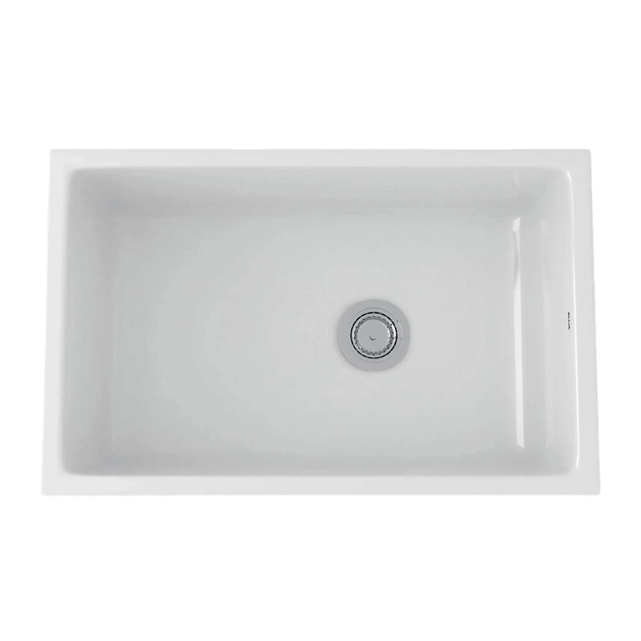 ALLIA 32" FIRECLAY SINGLE BOWL UNDERMOUNT KITCHEN SINK
