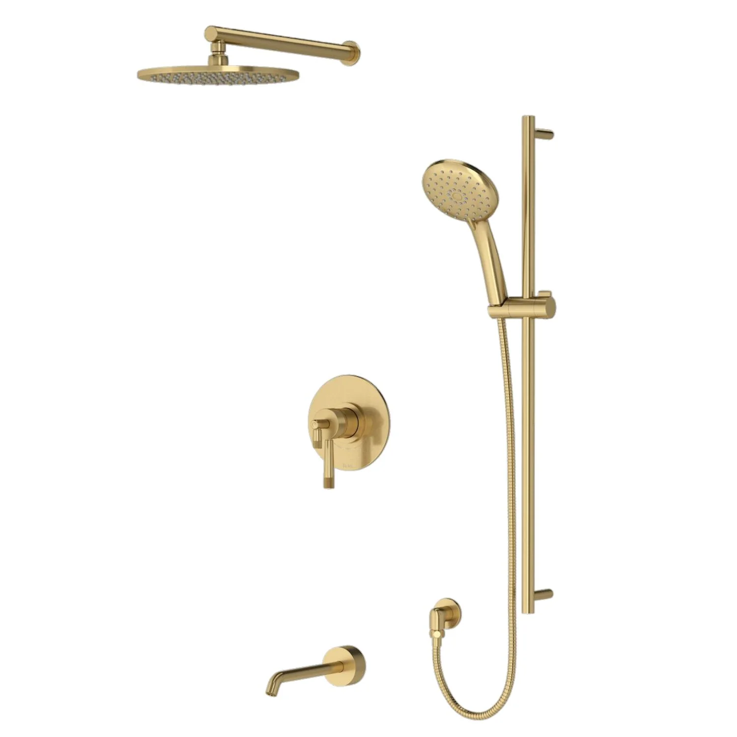 AMAHLE 1/2" THERMOSTATIC & PRESSURE BALANCE 3 FUNCTION SYSTEM WITH INTEGRATED VOLUME CONTROL
