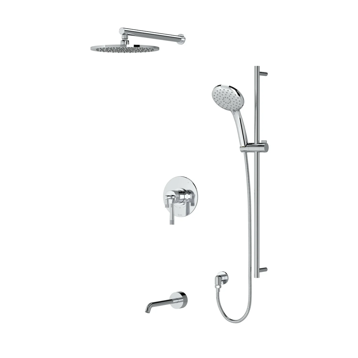 AMAHLE 1/2" THERMOSTATIC & PRESSURE BALANCE 3 FUNCTION SYSTEM WITH INTEGRATED VOLUME CONTROL - Image 2
