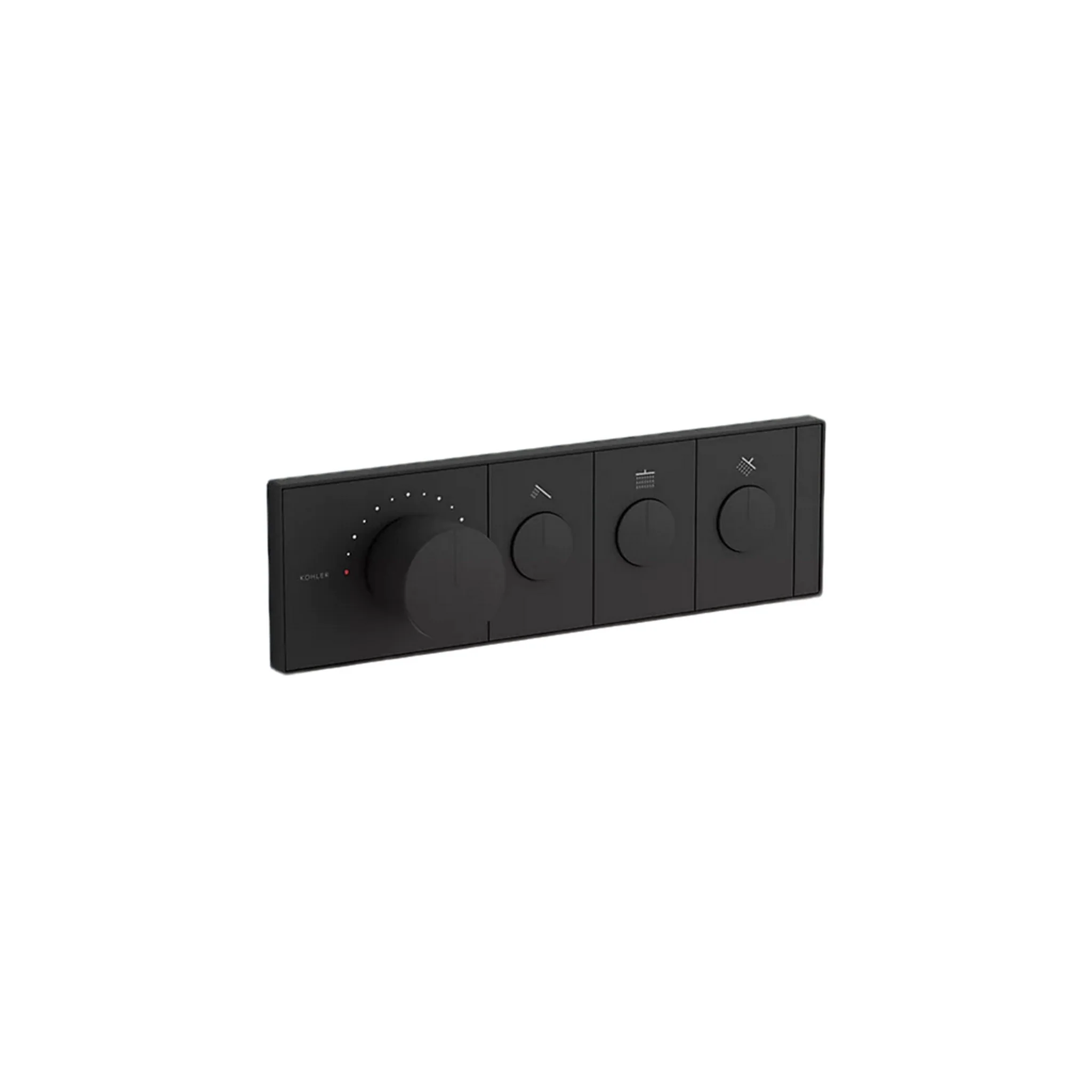 ANTHEM THREE-OUTLET RECESSED MECHANICAL THERMOSTATIC SHOWER VALVE CONTROL PANEL