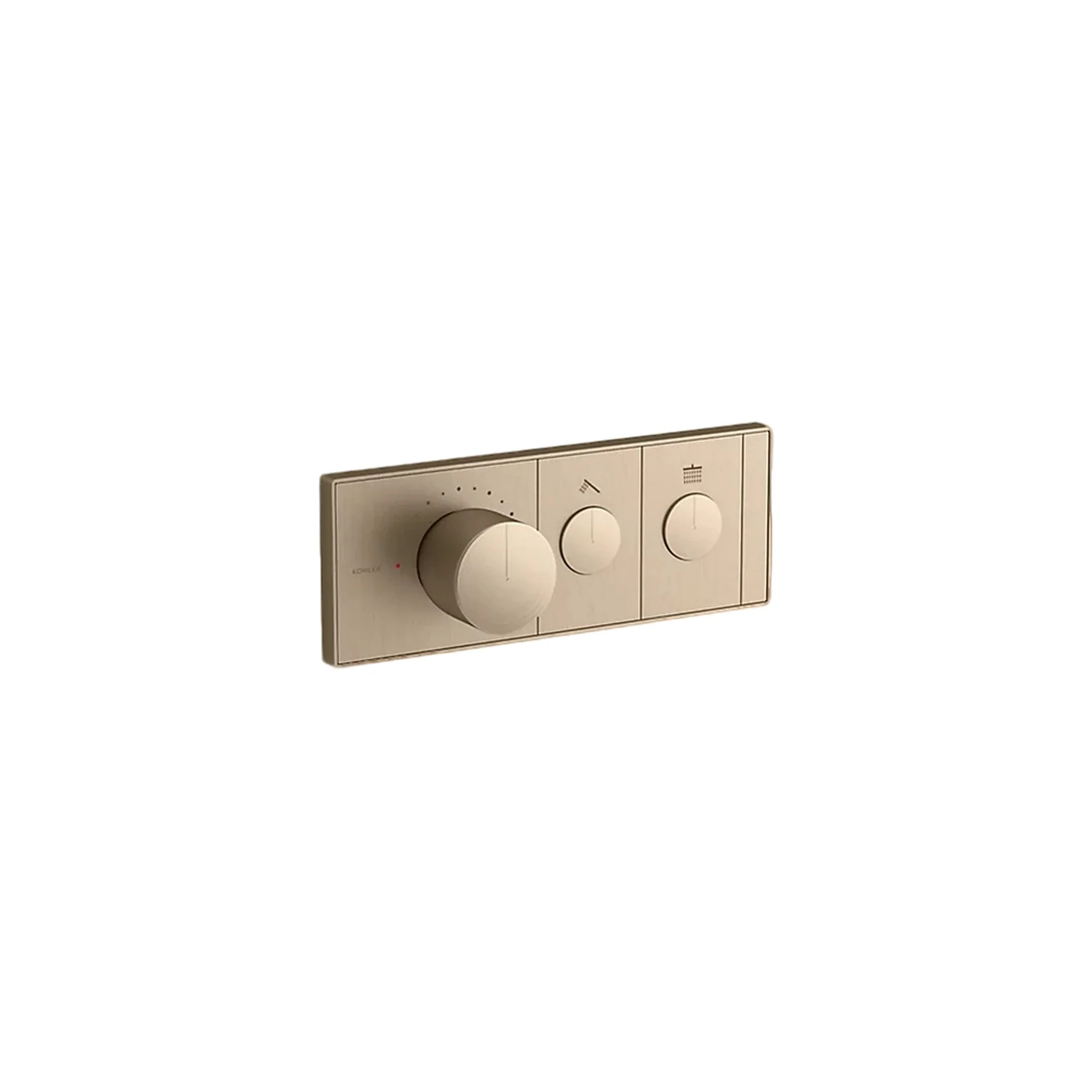ANTHEM TWO-OUTLET RECESSED MECHANICAL THERMOSTATIC SHOWER VALVE CONTROL PANEL - Image 9
