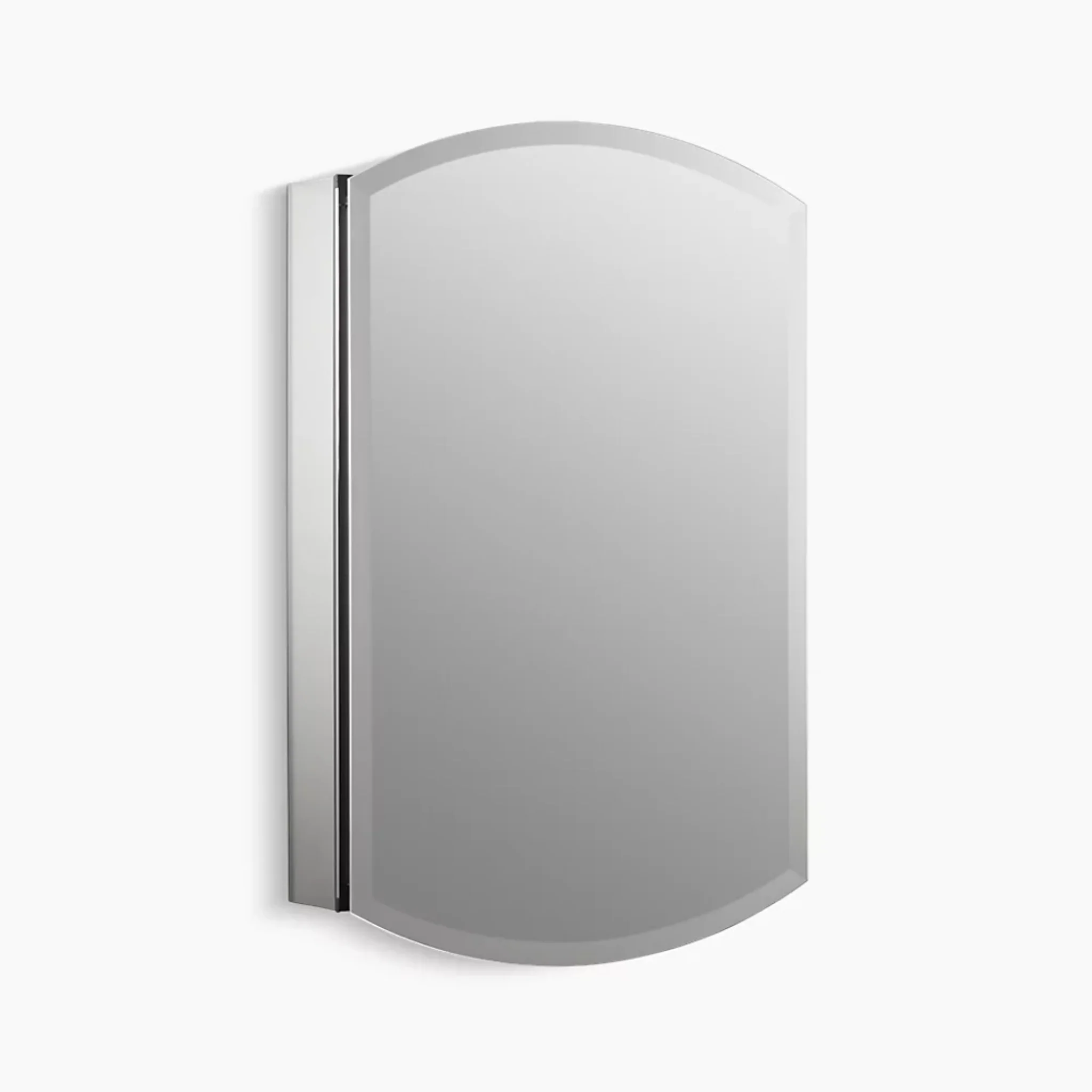 ARCHER 20 X 31 INCHES ALUMINUM SINGLE-DOOR MEDICINE CABINET WITH BEVELED EDGES