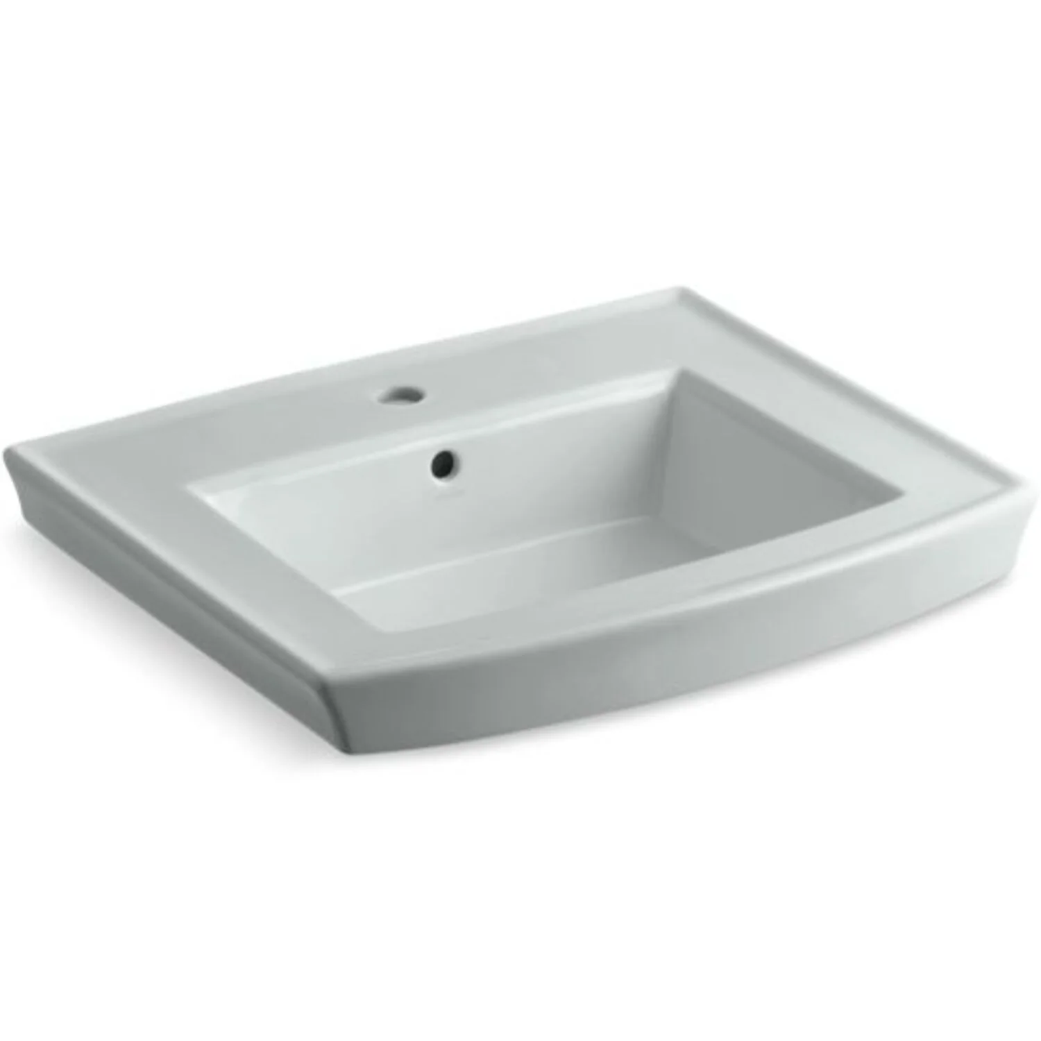 ARCHER® PEDESTAL BATHROOM SINK WITH SINGLE FAUCET HOLE - Image 4