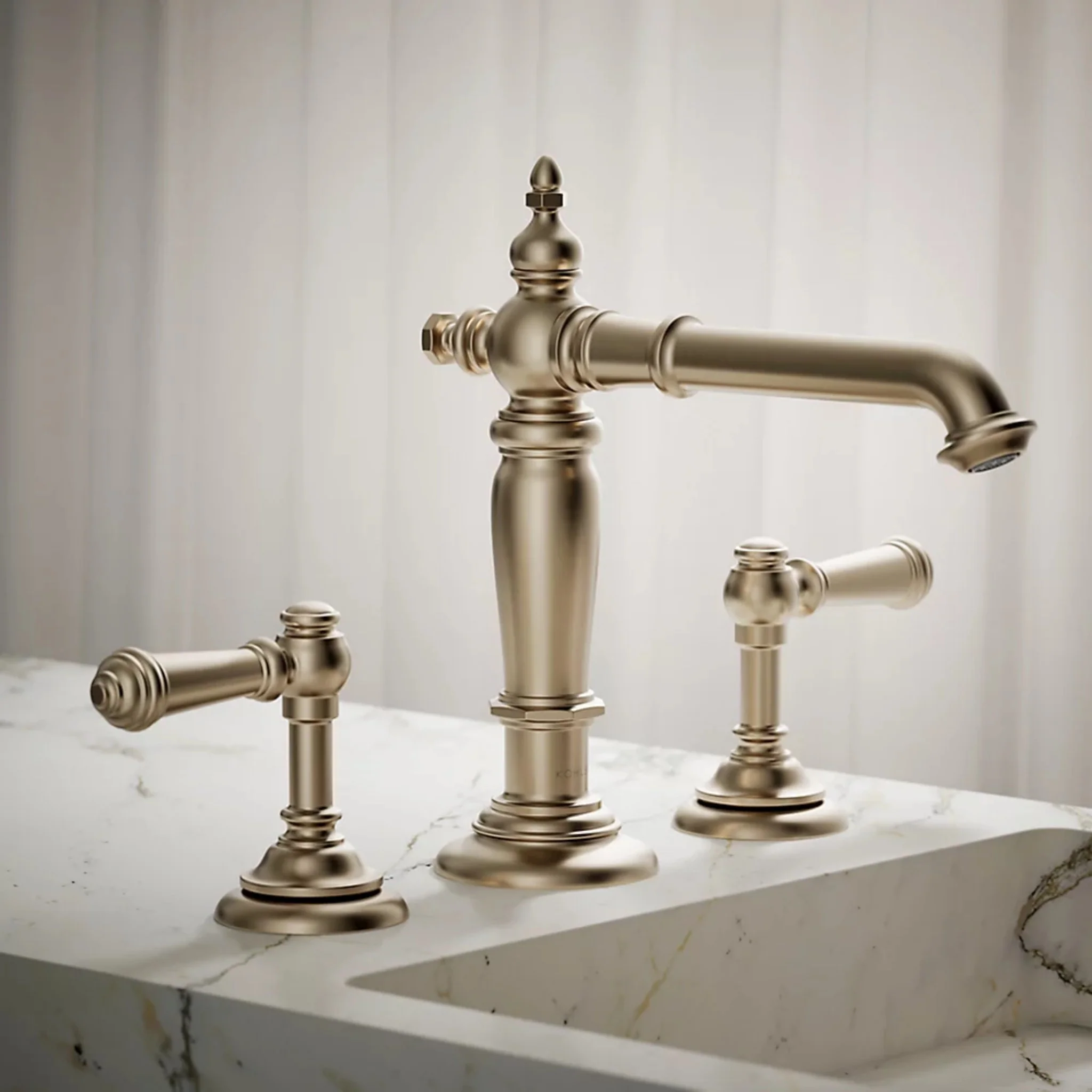 ARTIFACTS BATHROOM SINK FAUCET SPOUT WITH COLUMN DESIGN - Image 2