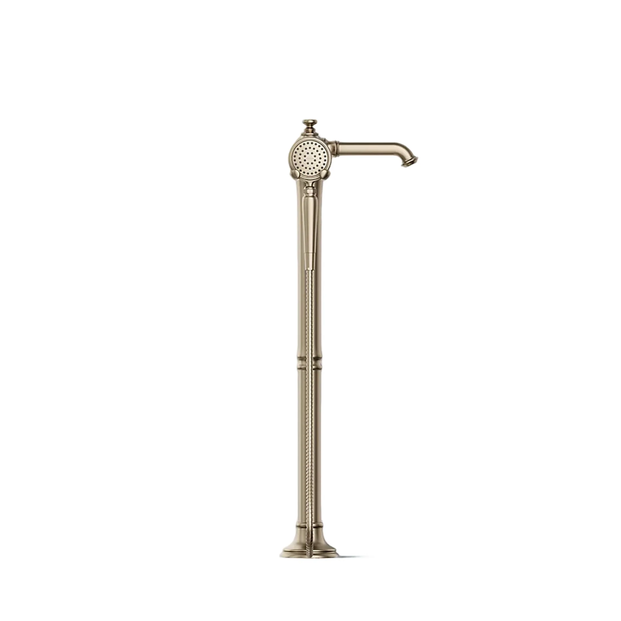 ARTIFACTS FLOOR MOUNT BATH FILLER TRIM WITH HANDSHOWER - Image 32