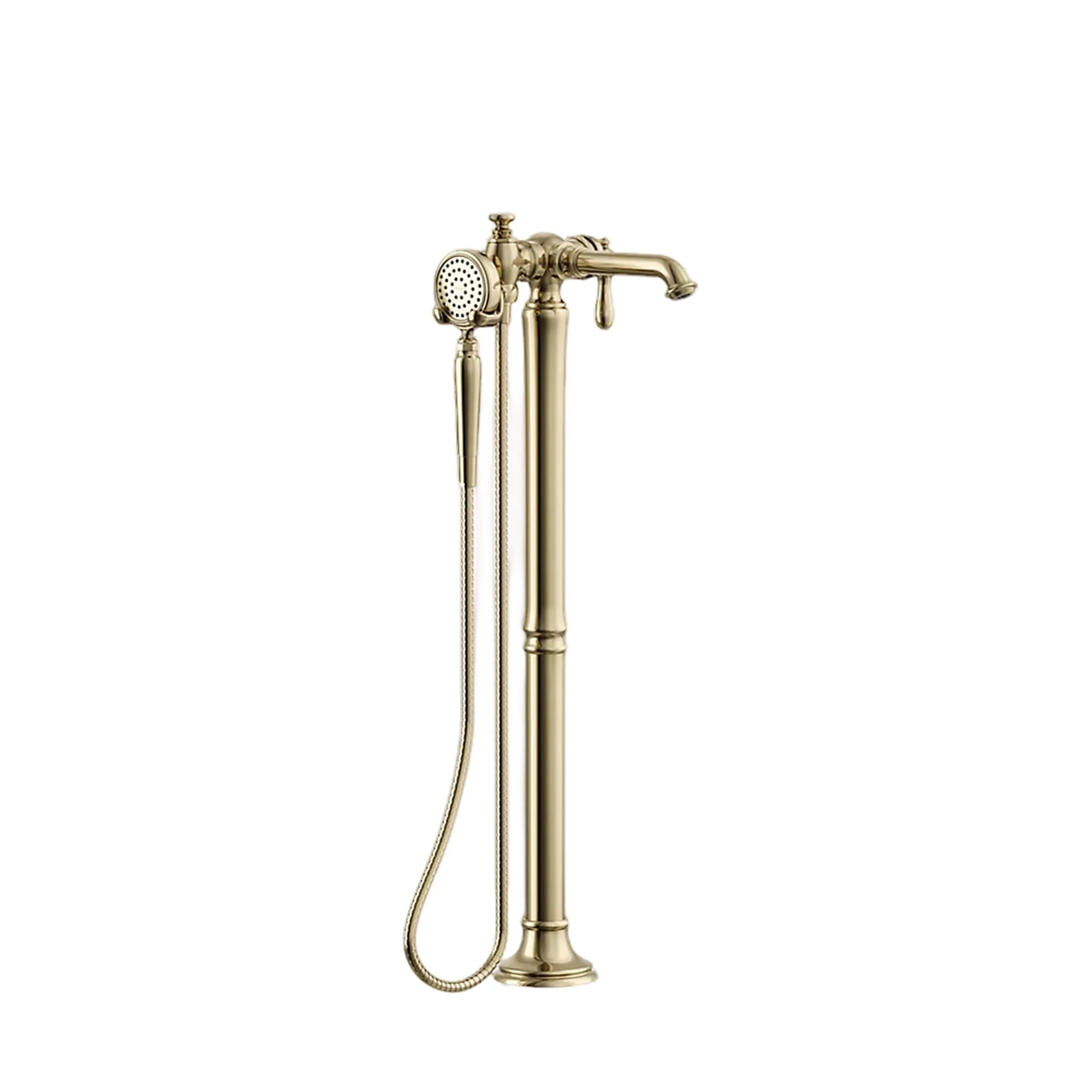 ARTIFACTS FLOOR MOUNT BATH FILLER TRIM WITH HANDSHOWER - Image 6