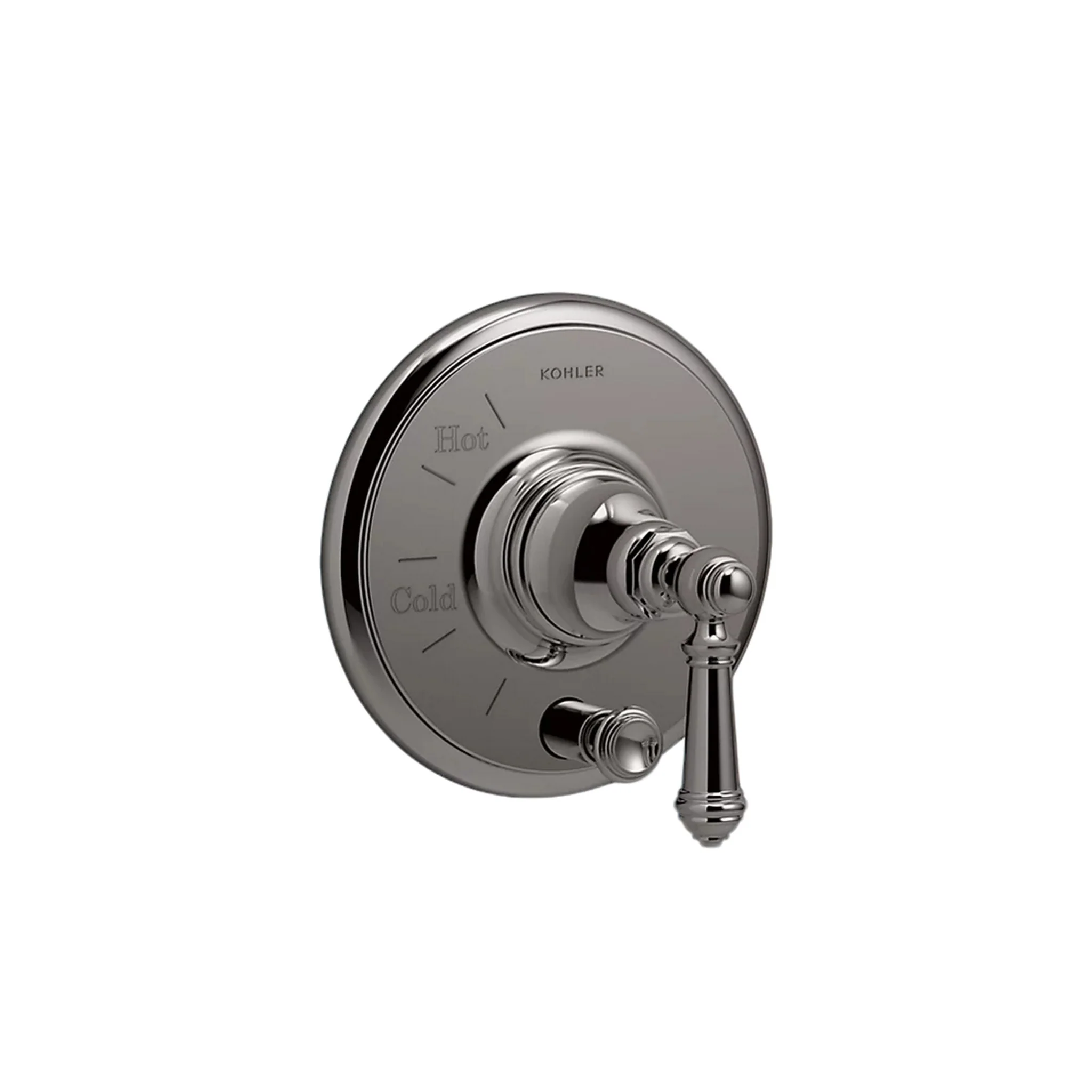 ARTIFACTS® RITE-TEMP PRESSURE-BALANCING VALVE TRIM WITH PUSH-BUTTON DIVERTER AND LEVER HANDLE - Image 3