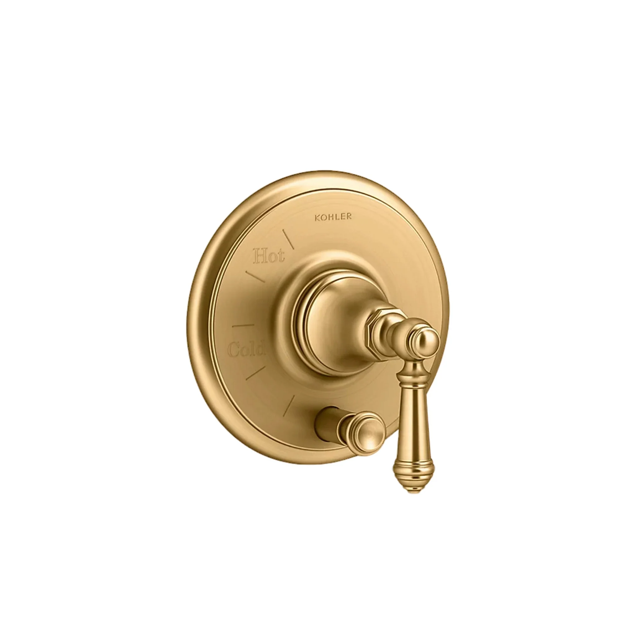 ARTIFACTS® RITE-TEMP PRESSURE-BALANCING VALVE TRIM WITH PUSH-BUTTON DIVERTER AND LEVER HANDLE - Image 5
