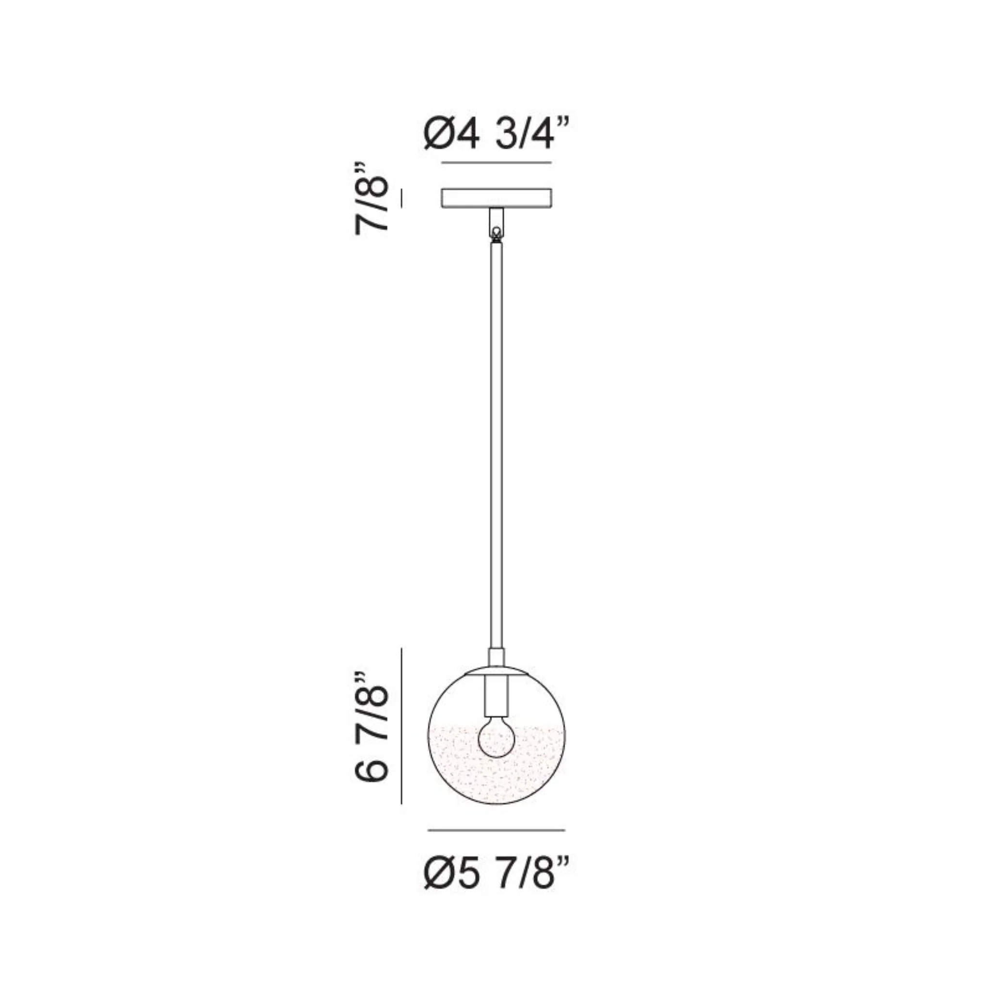 AVERLEY 1-LIGHT PENDANT (MULTIPLE SIZES) - Image 9