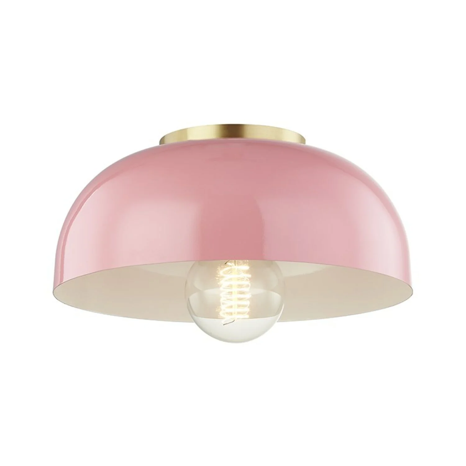 AVERY 1-LIGHT SMALL SEMI FLUSH LIGHT, H199501S - Image 2