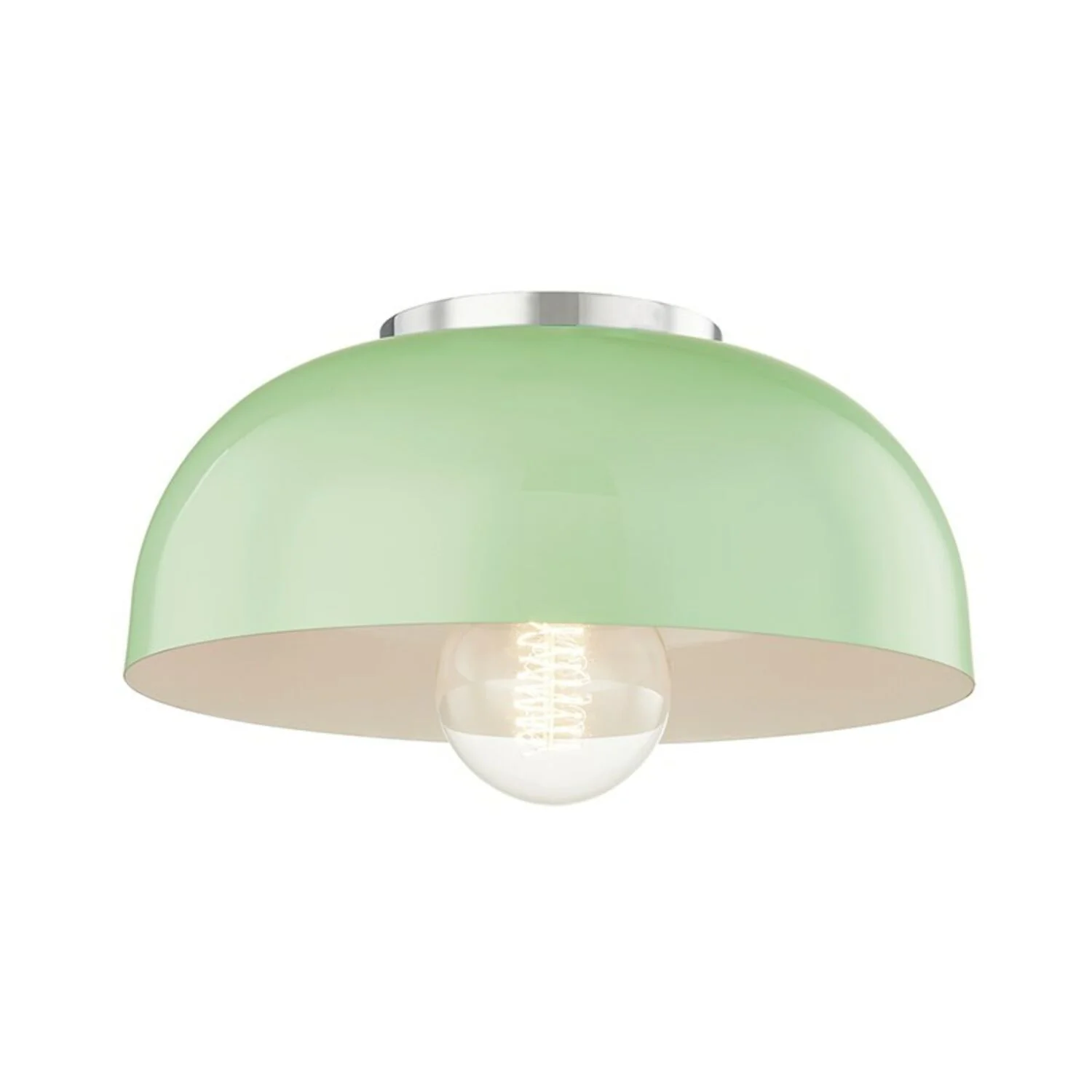 AVERY 1-LIGHT SMALL SEMI FLUSH LIGHT, H199501S - Image 3