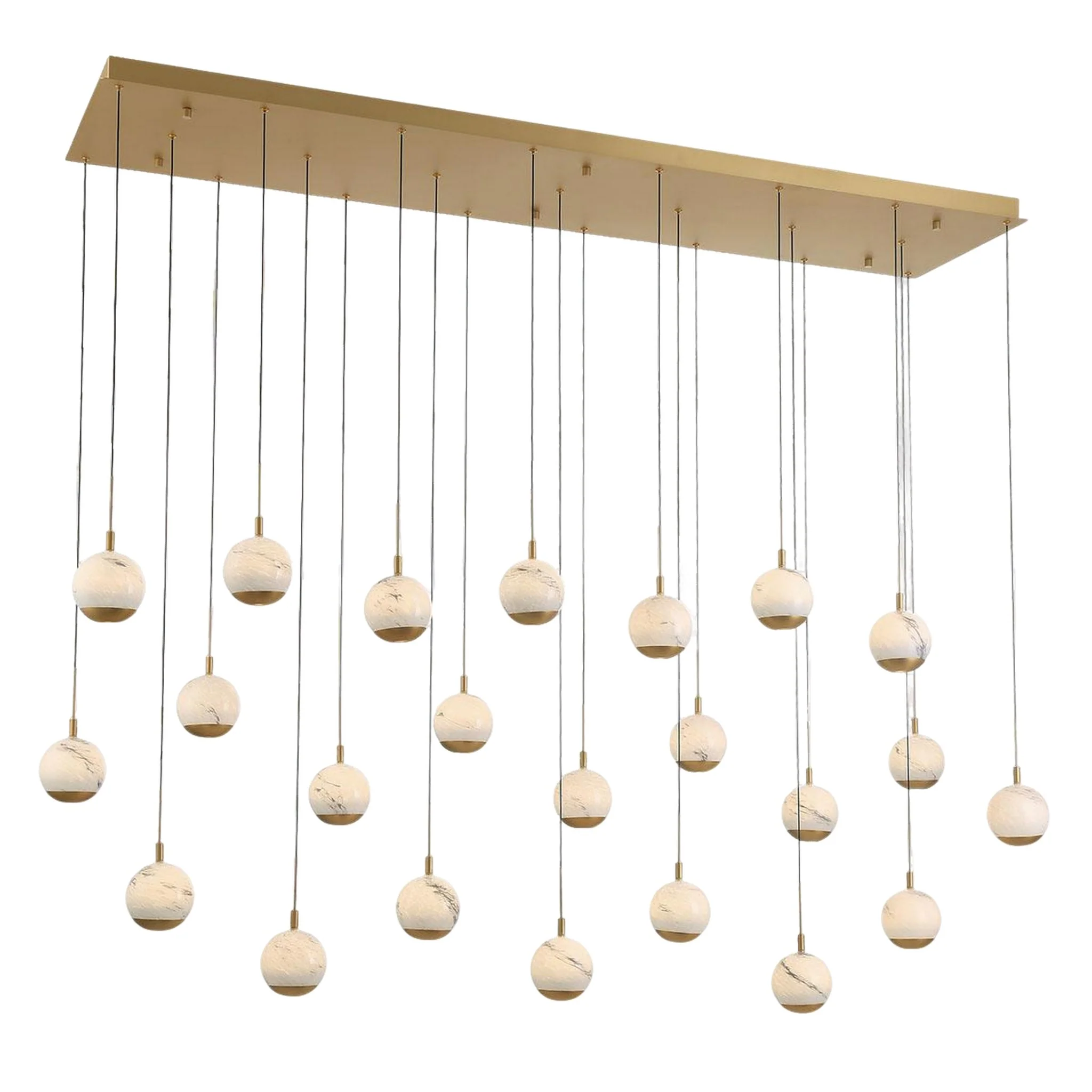 BAVENO RECTANGULAR LED CHANDELIER (MULTIPLE SIZES) - Image 10