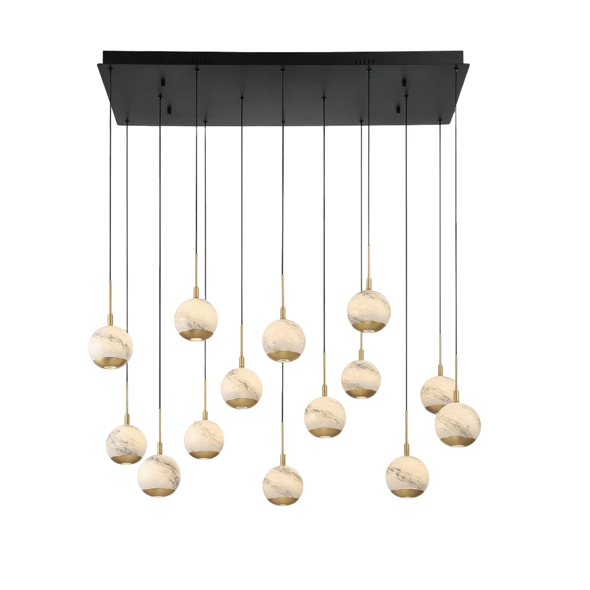 BAVENO RECTANGULAR LED CHANDELIER (MULTIPLE SIZES) - Image 15