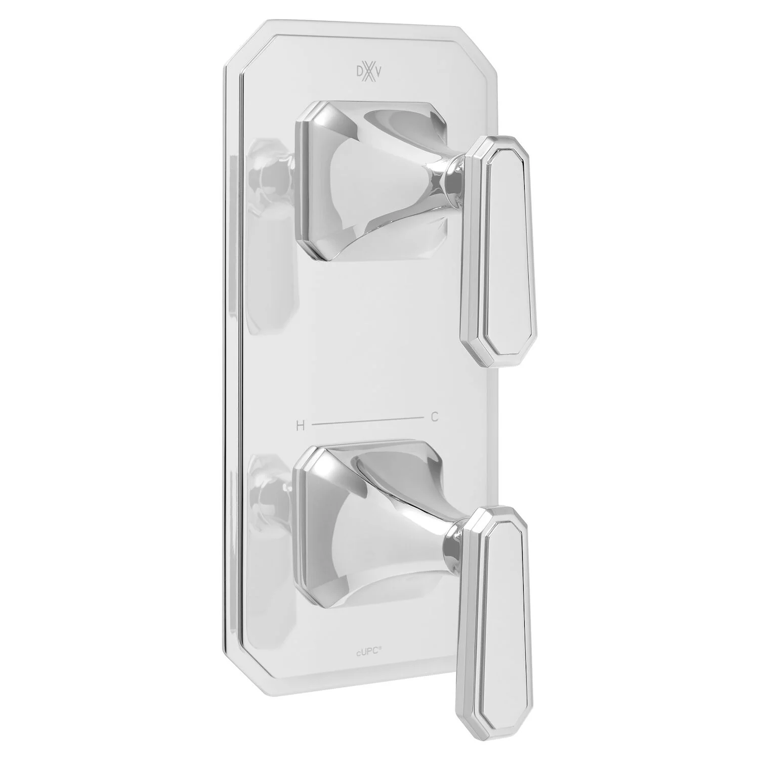 BELSHIRE TWO-HANDLE THERMOSTATIC VALVE TRIM WITH LEVER HANDLES - Image 2