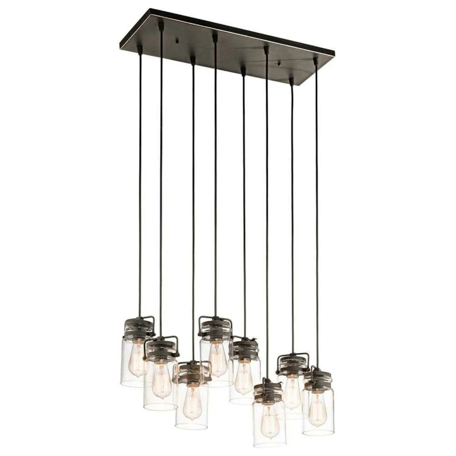 BRINLEY 8-LIGHT LINEAR CHANDELIER - Image 2