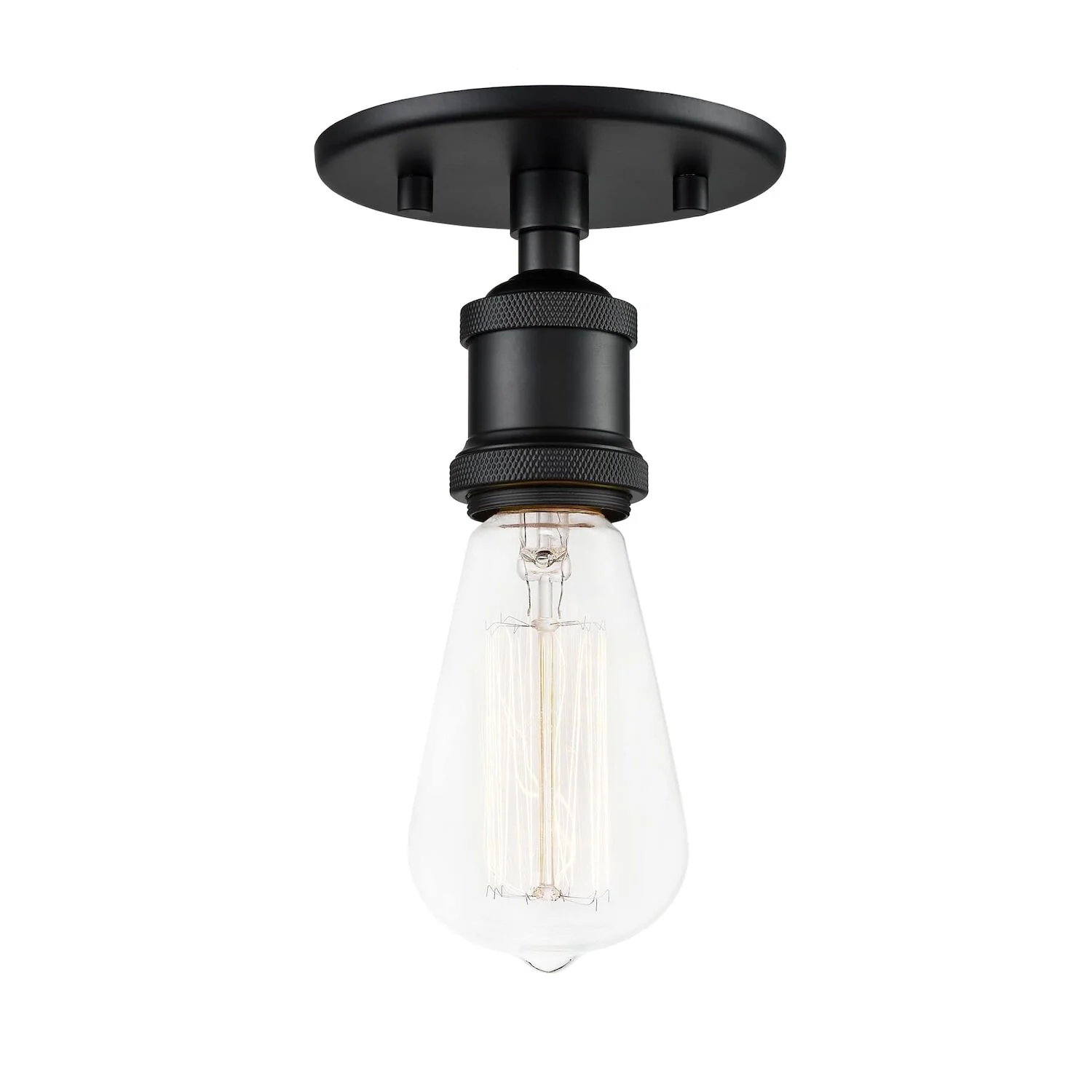 BULSTRODES WORKSHOP 1 LIGHT SEMI-FLUSH MOUNT - Image 2