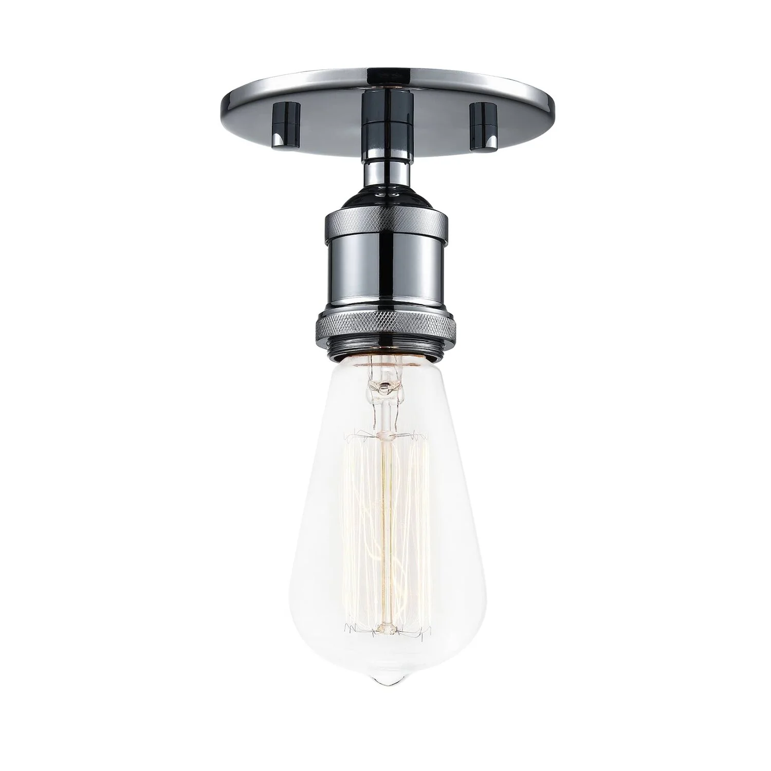 BULSTRODES WORKSHOP 1 LIGHT SEMI-FLUSH MOUNT - Image 3