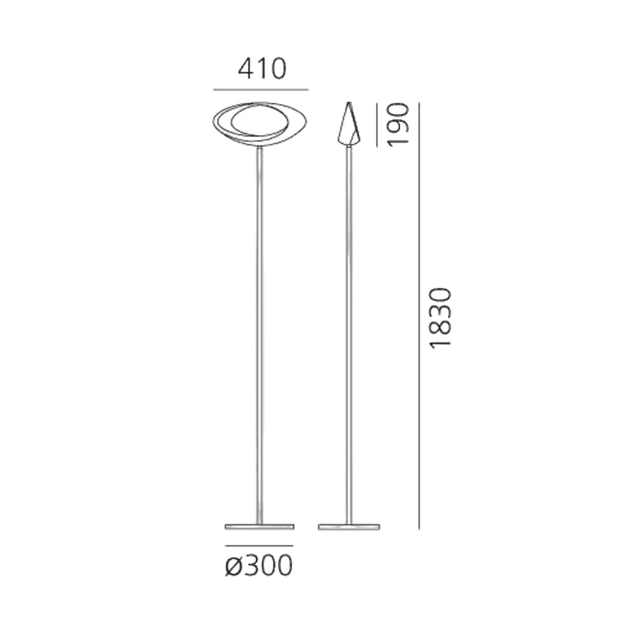 CABILDO 3000K LED FLOOR LAMP, 11800 - Image 3