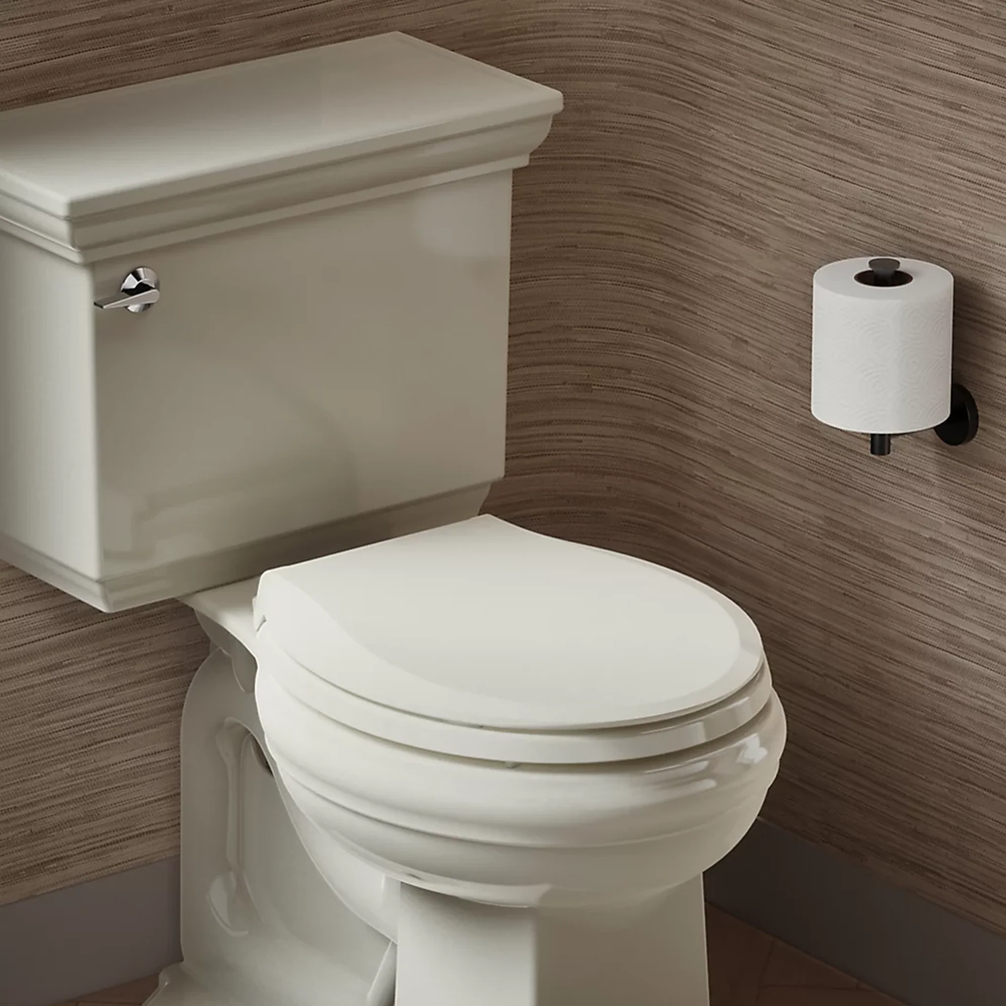 CACHET READY LATCH,QUIET-CLOSE ROUND TOILET SEAT - Image 2