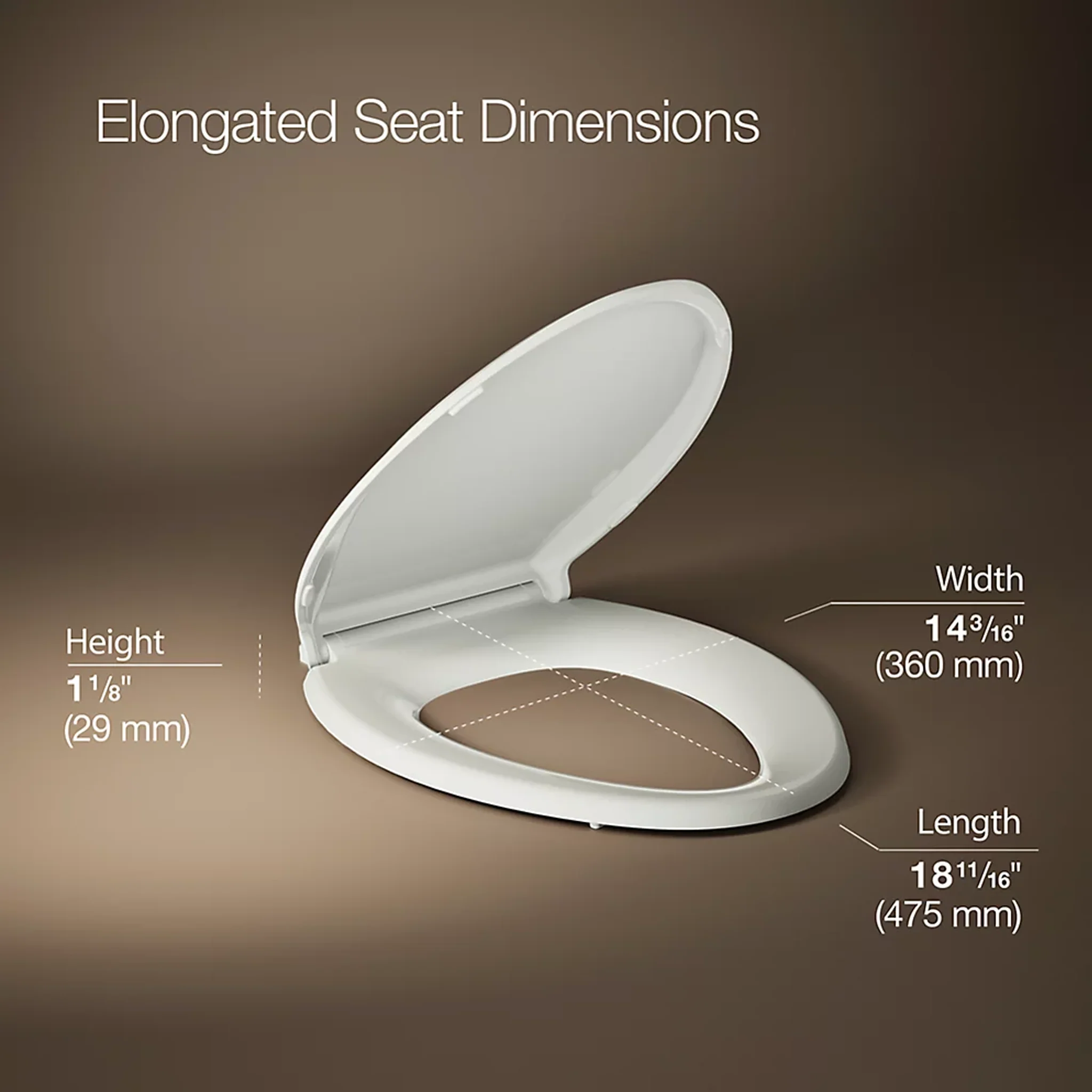 CACHET® READYLATCH® QUIET-CLOSE™ ELONGATED TOILET SEAT - Image 12