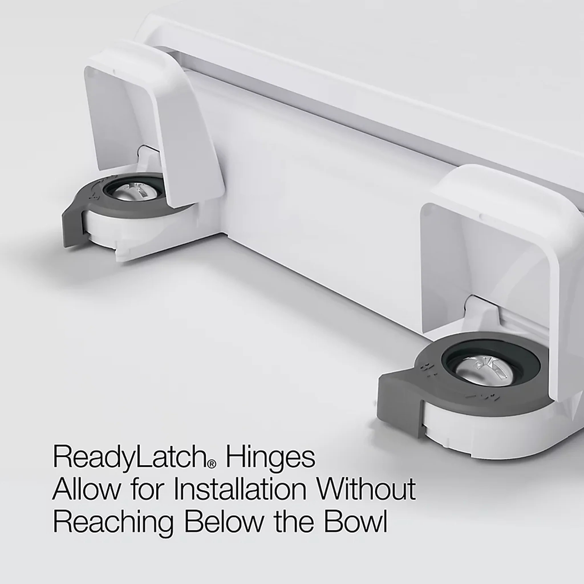 CACHET READY LATCH,QUIET-CLOSE ROUND TOILET SEAT - Image 8