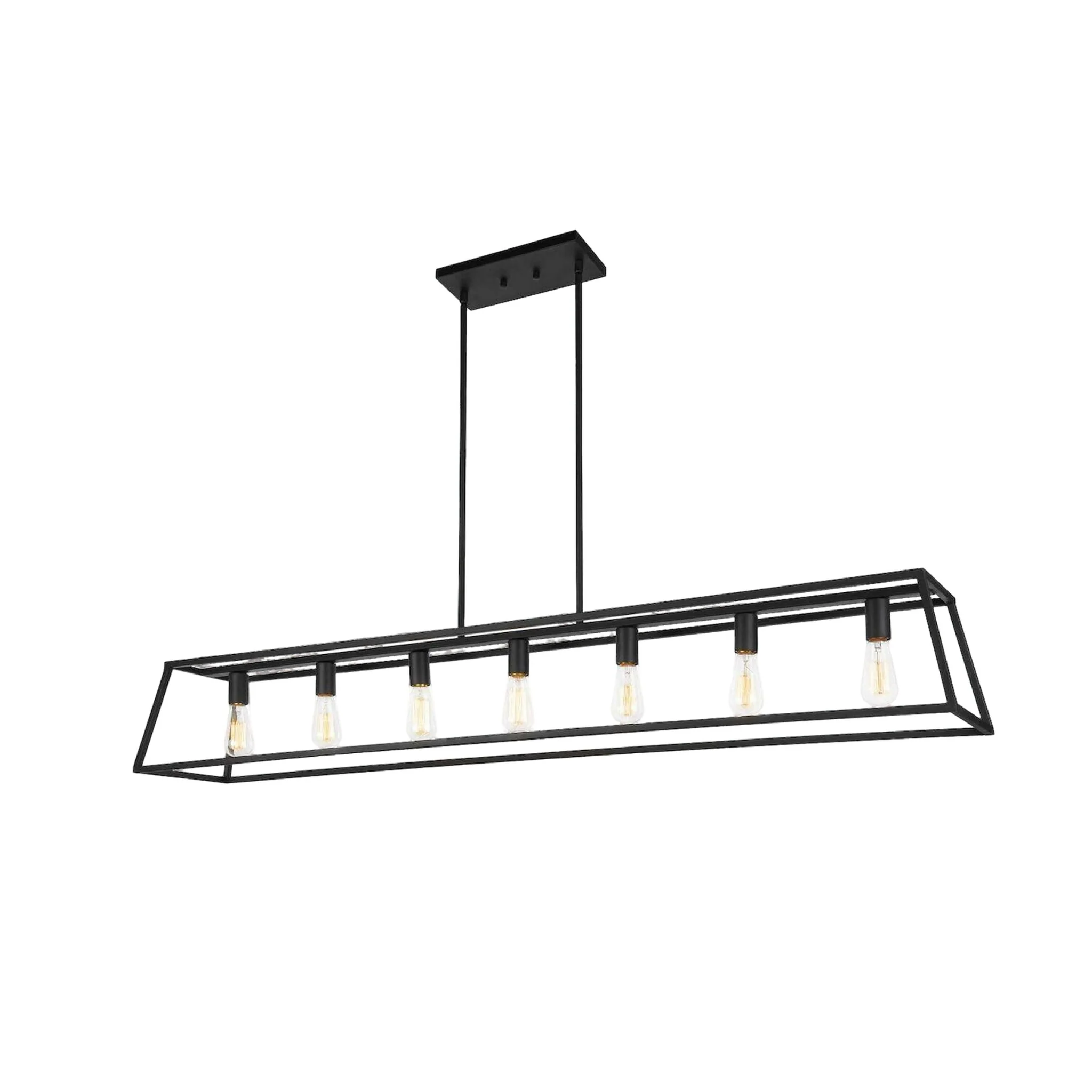 CANDOR 7 LIGHT LINEAR CHANDELIER