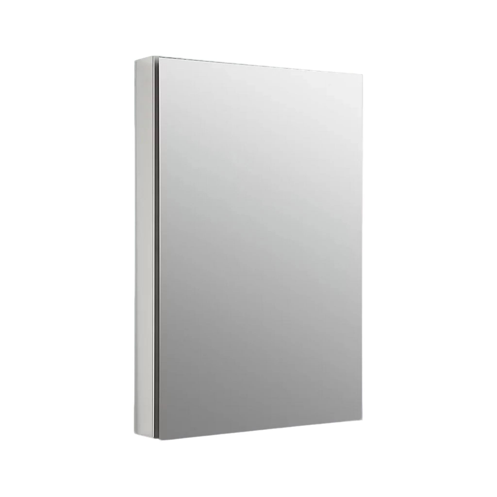 CATALAN 24 X 36 INCHES ALUMINUM SINGLE-DOOR MEDICINE CABINET WITH 107 DEGREE HINGE