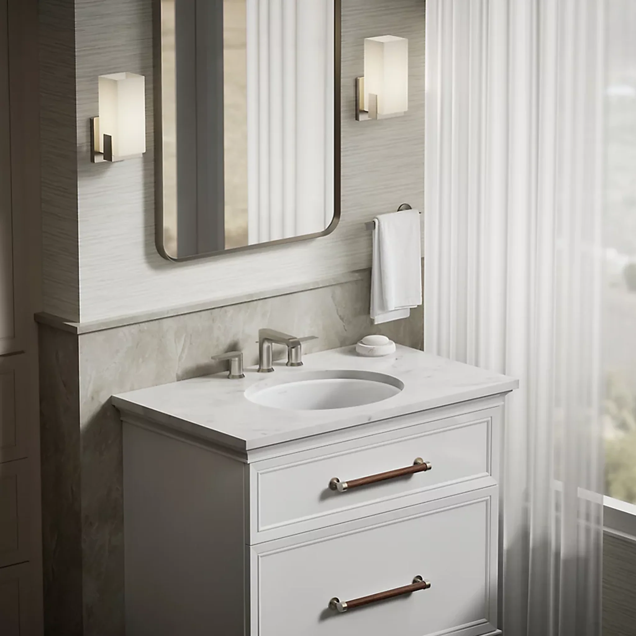 CAXTON® OVAL 15" X 12" UNDERMOUNT BATHROOM SINK - Image 2