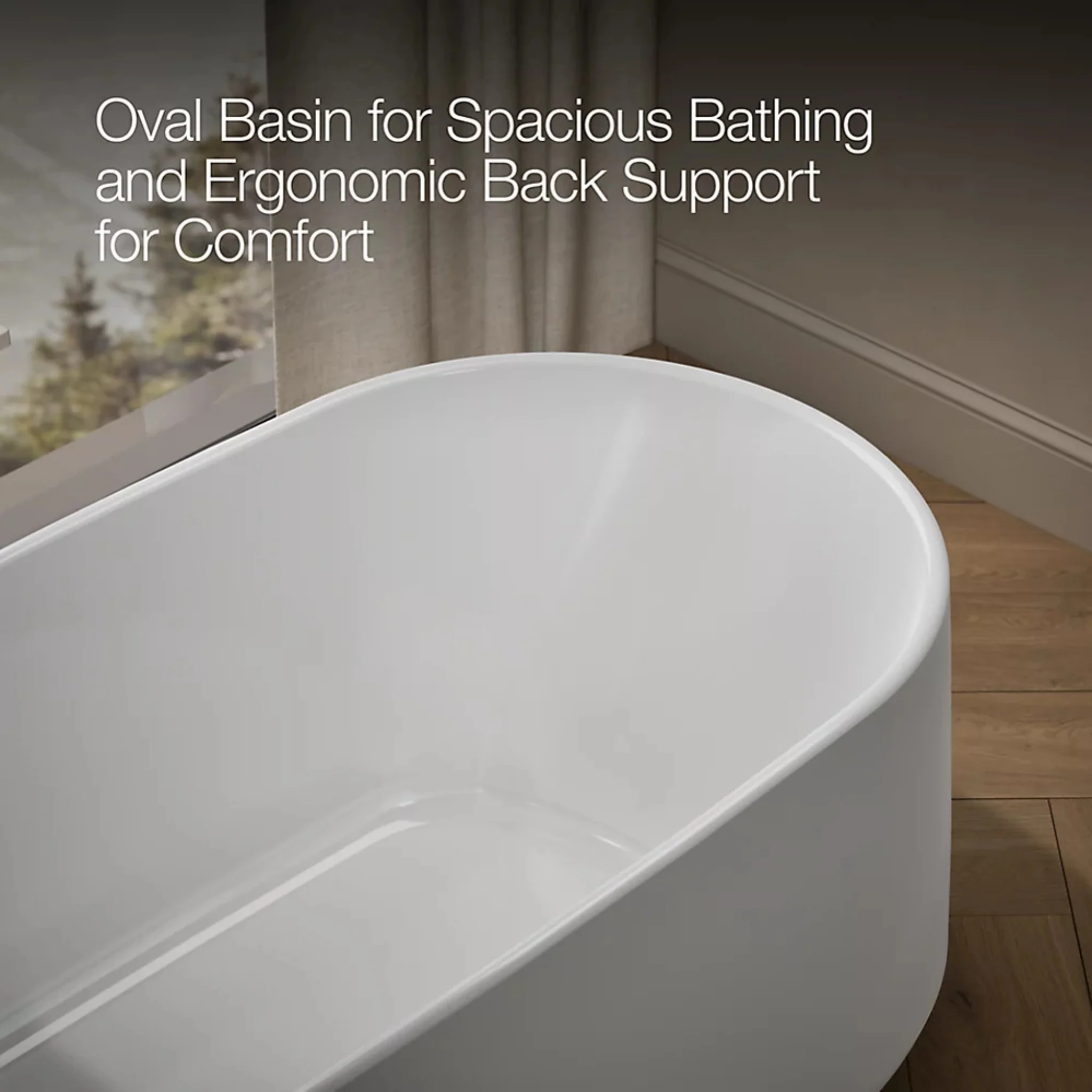 CERIC 60 X 29 INCHES FREESTANDING BATHTUB - Image 9