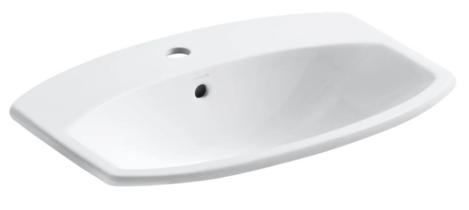 CIMARRON® DROP IN BATHROOM SINK WITH SINGLE FAUCET HOLE - Image 3