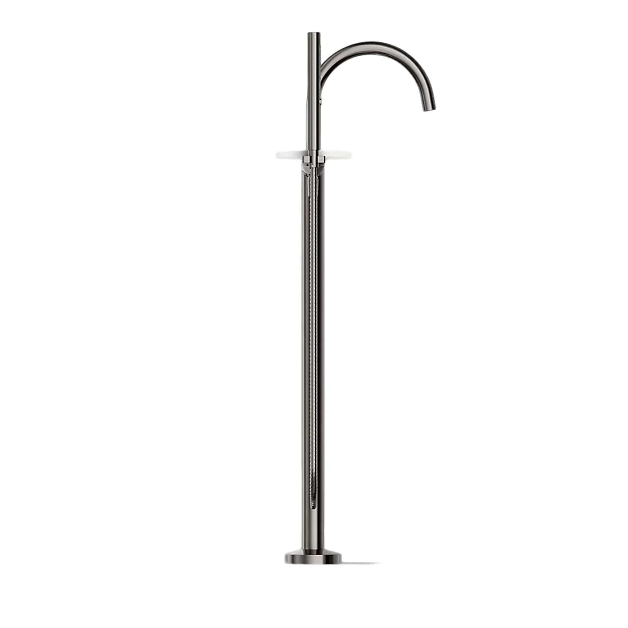 COMPONENTS FLOOR MOUNT BATH FILLER TRIM WITH LEVER HANDLES AND HANDSHOWER - Image 32