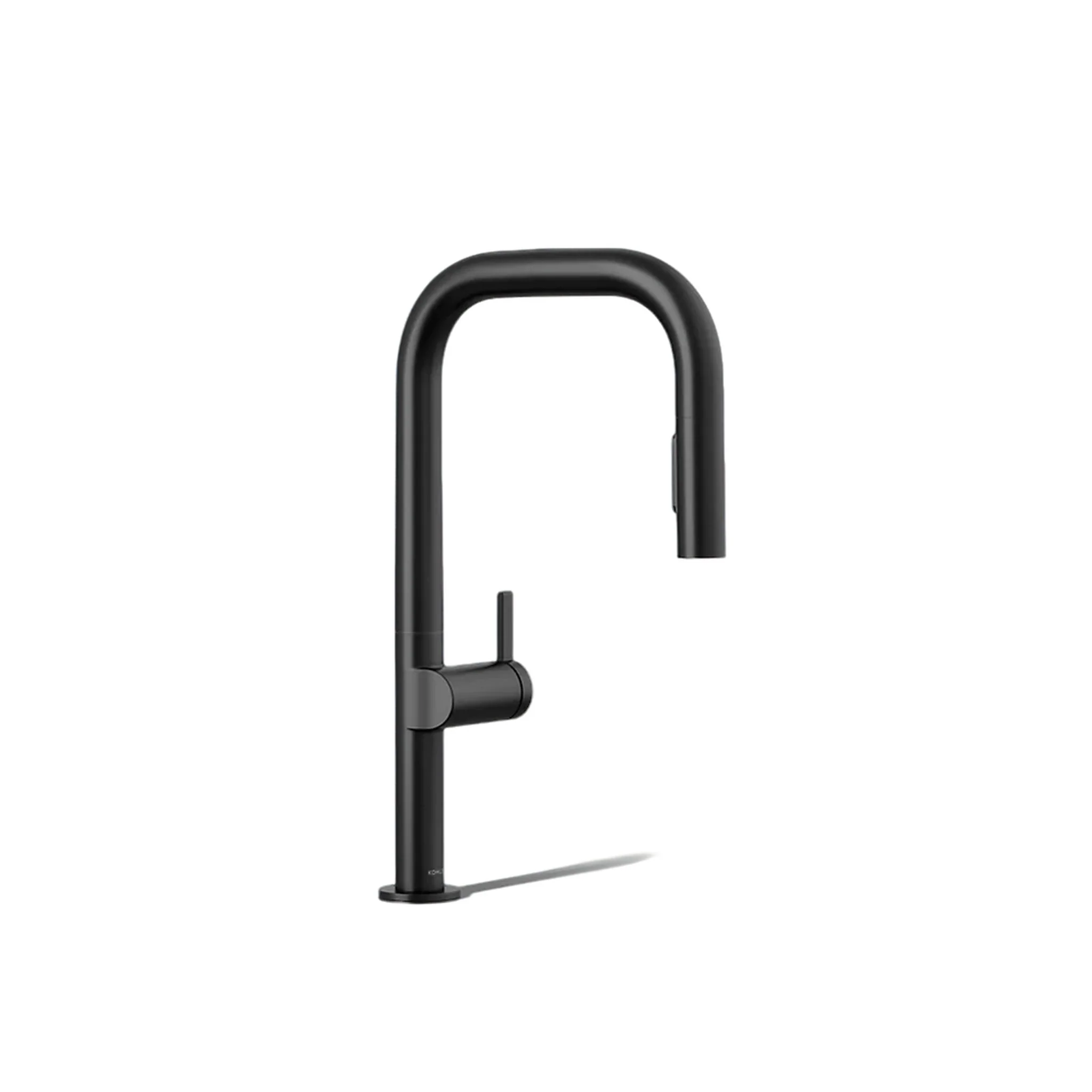 COMPONENTS® SQUARE SPOUT PULL-DOWN KITCHEN SINK FAUCET WITH TWO-FUNCTION SPRAYHEAD