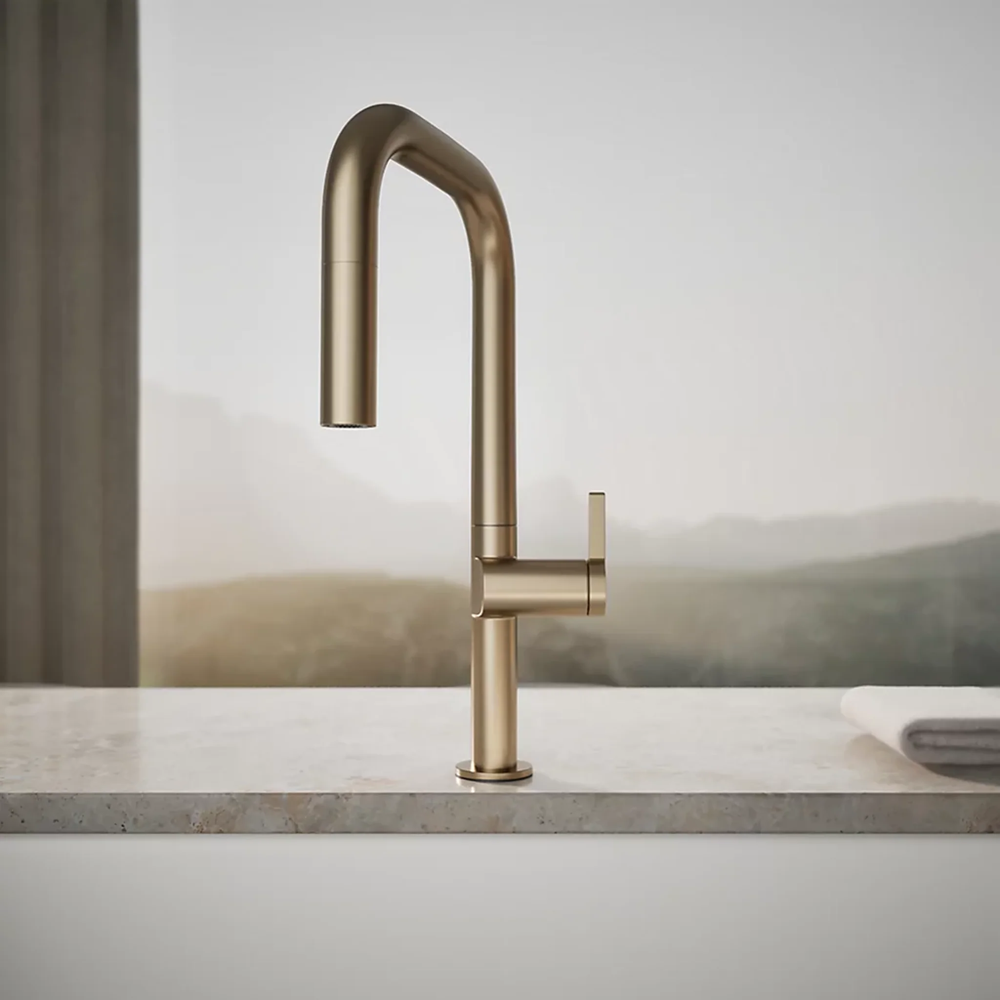 COMPONENTS® TOUCHLESS SQUARE SPOUT PULL-DOWN KITCHEN SINK FAUCET WITH TWO-FUNCTION SPRAYHEAD - Image 12