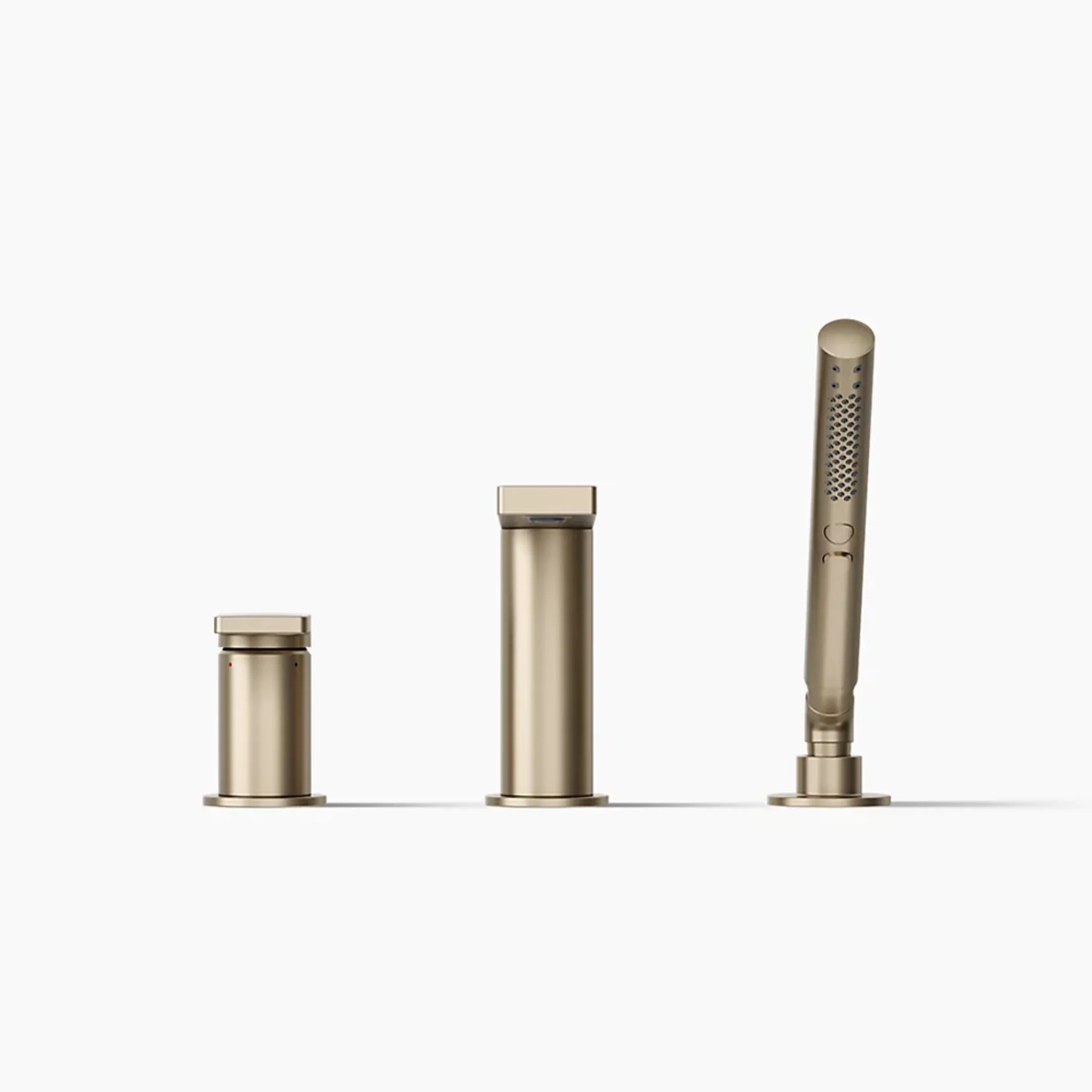 COMPOSED DECK MOUNT BATH FAUCET WITH HANDSHOWER - Image 37