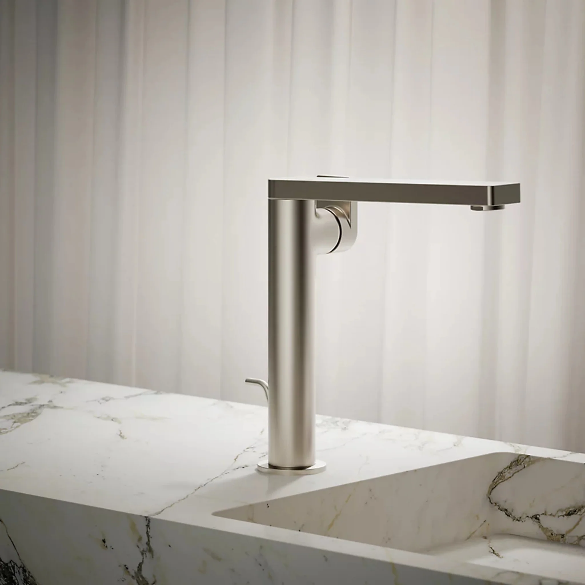 COMPOSED TALL SINGLE-HANDLE BATHROOM SINK FAUCET WITH LEVER HANDLE - Image 12