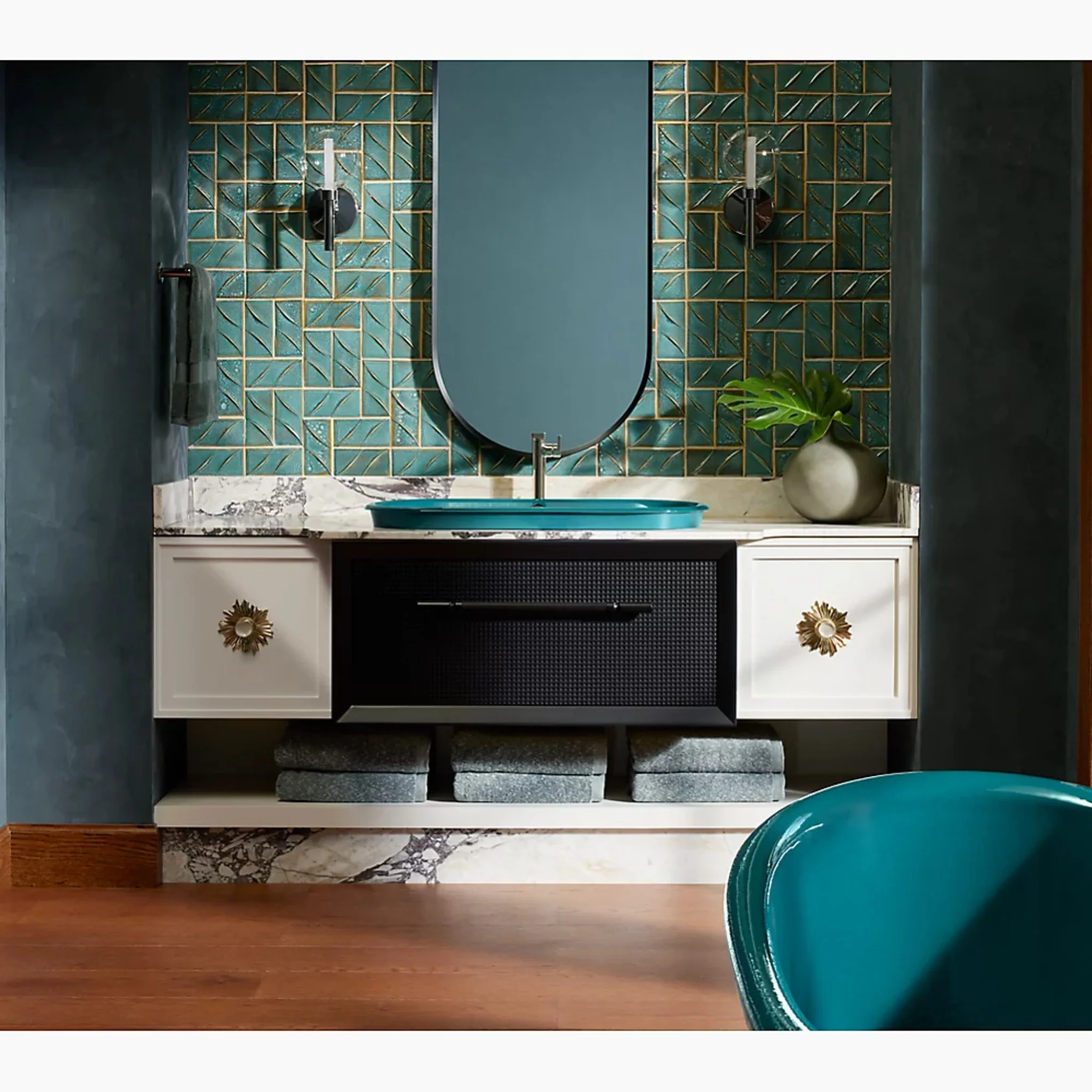 COMPOSED TALL SINGLE-HANDLE BATHROOM SINK FAUCET WITH LEVER HANDLE - Image 25