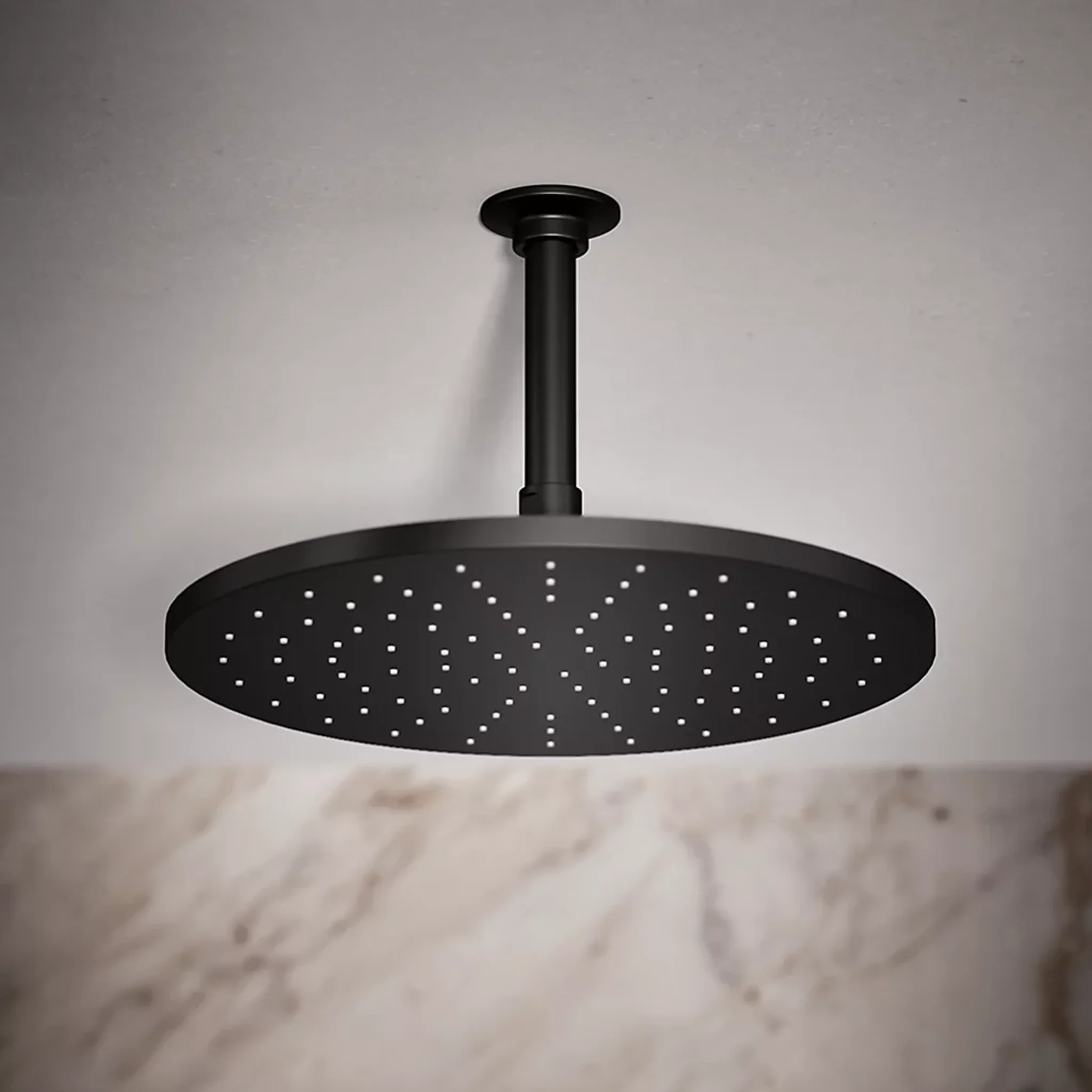 CONTEMPORARY ROUND 12" SINGLE-FUNCTION RAINHEAD - Image 2