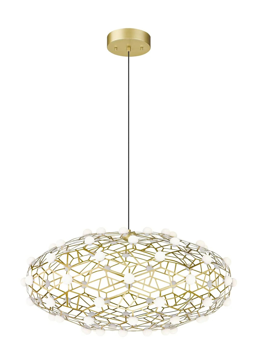 CORAL 84 LIGHT 30" LED CHANDELIER
