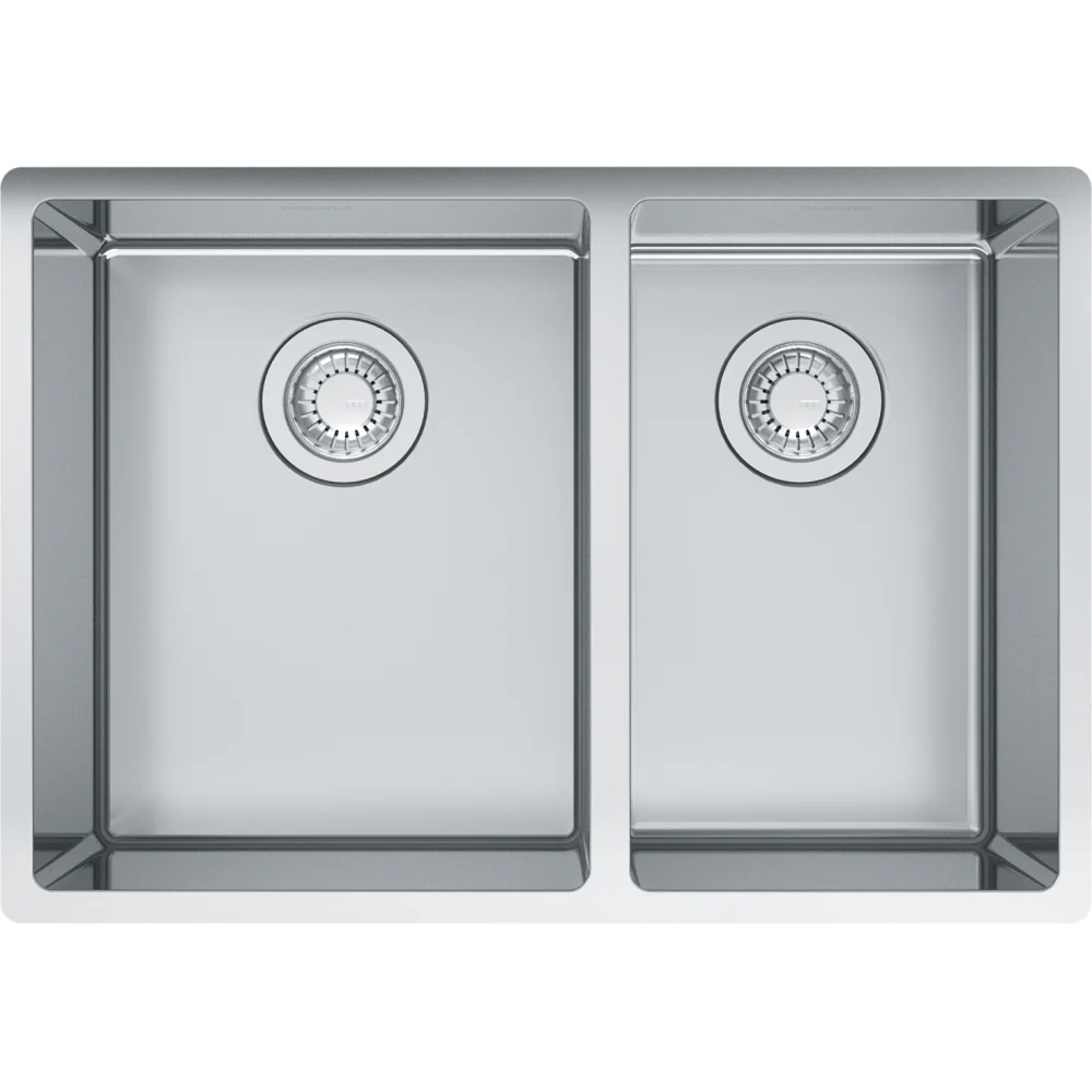 CUBE DOUBLE BOWL UNDERMOUNT SINK