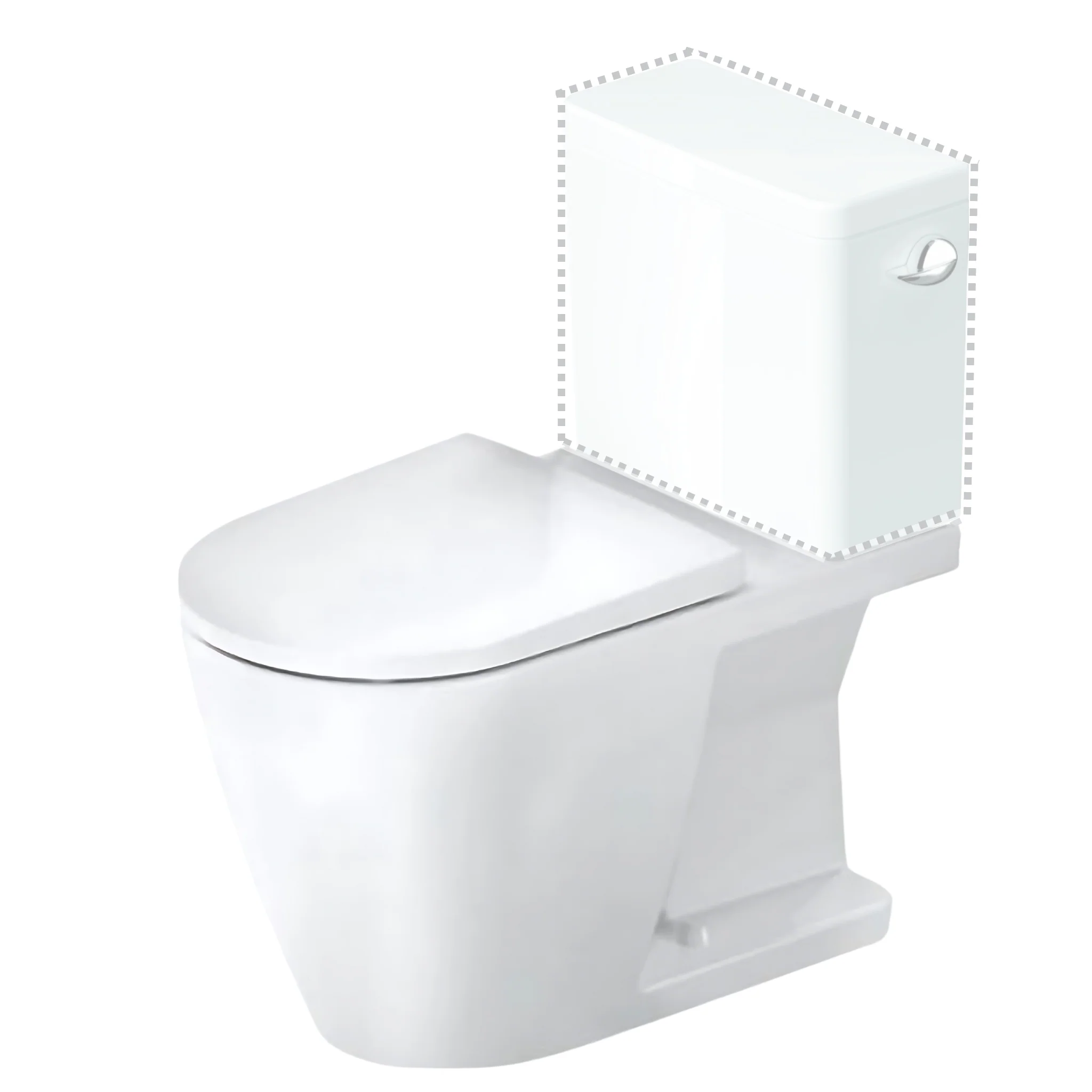 D-NEO TWO-PIECE TOILETS BOWL ONLY