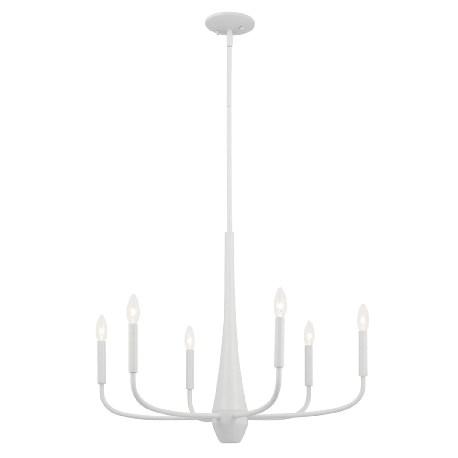 DEELA 6 LIGHT CHANDELIER - Image 3